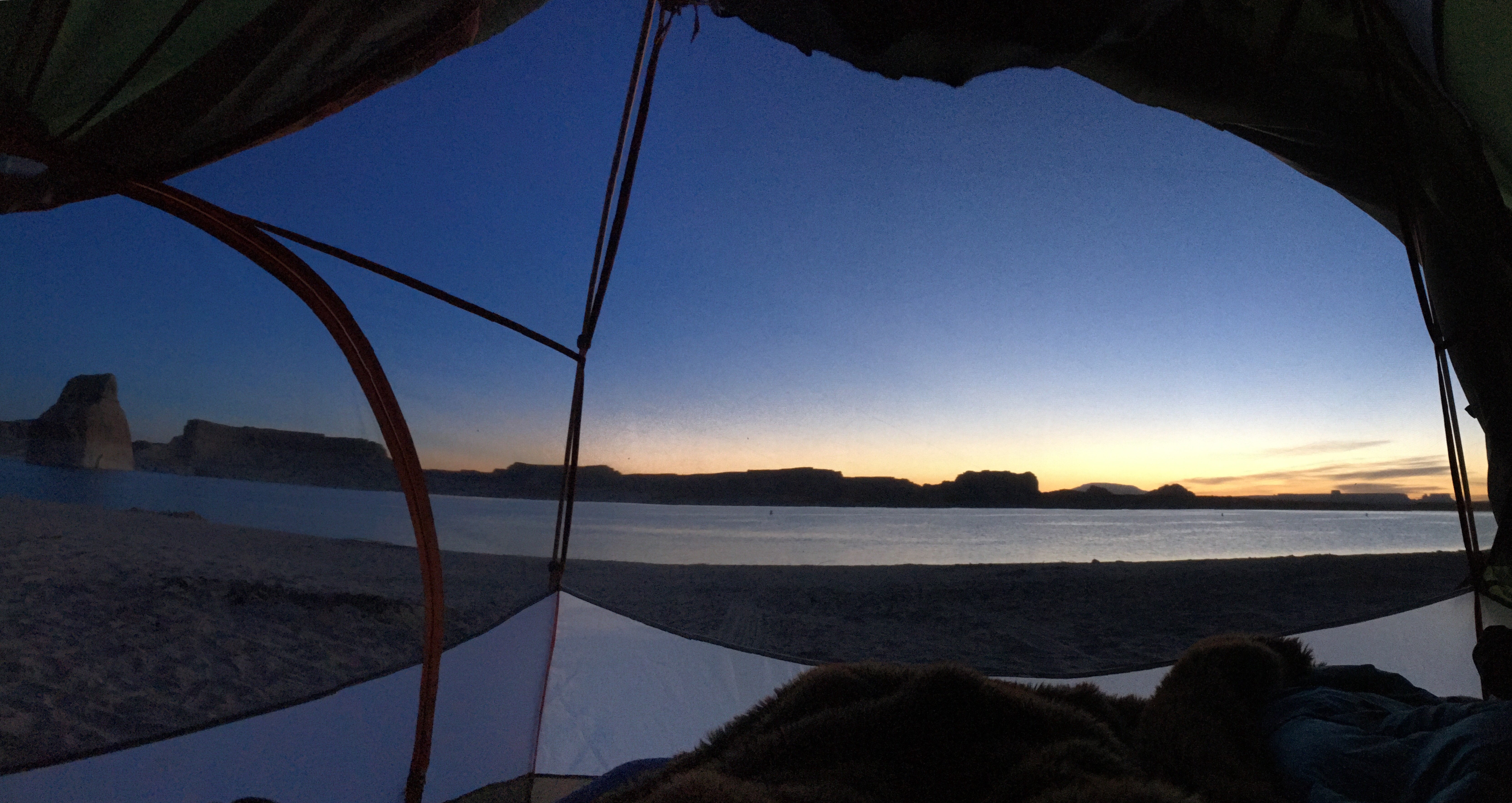 Camper submitted image from Lone Rock Beach Primitive Camping Area — Glen Canyon National Recreation Area - 5
