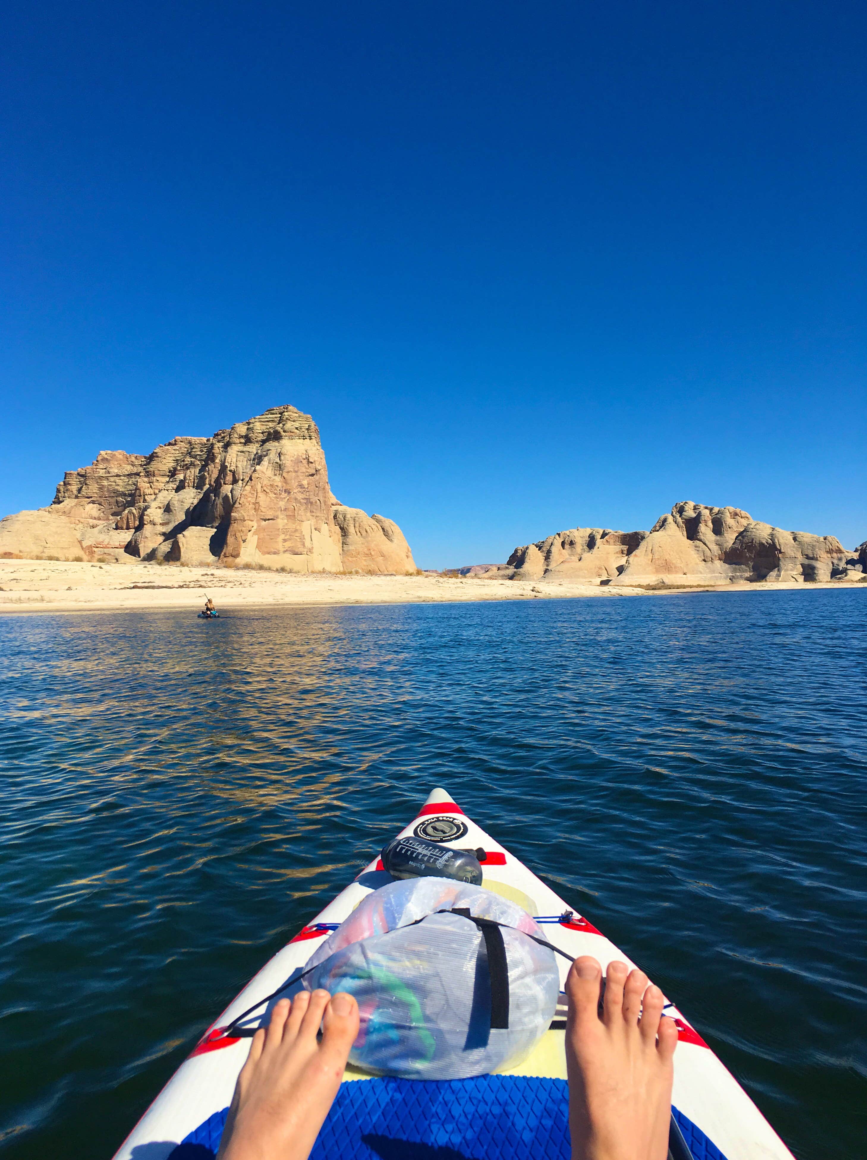 Camper submitted image from Lone Rock Beach Primitive Camping Area — Glen Canyon National Recreation Area - 4