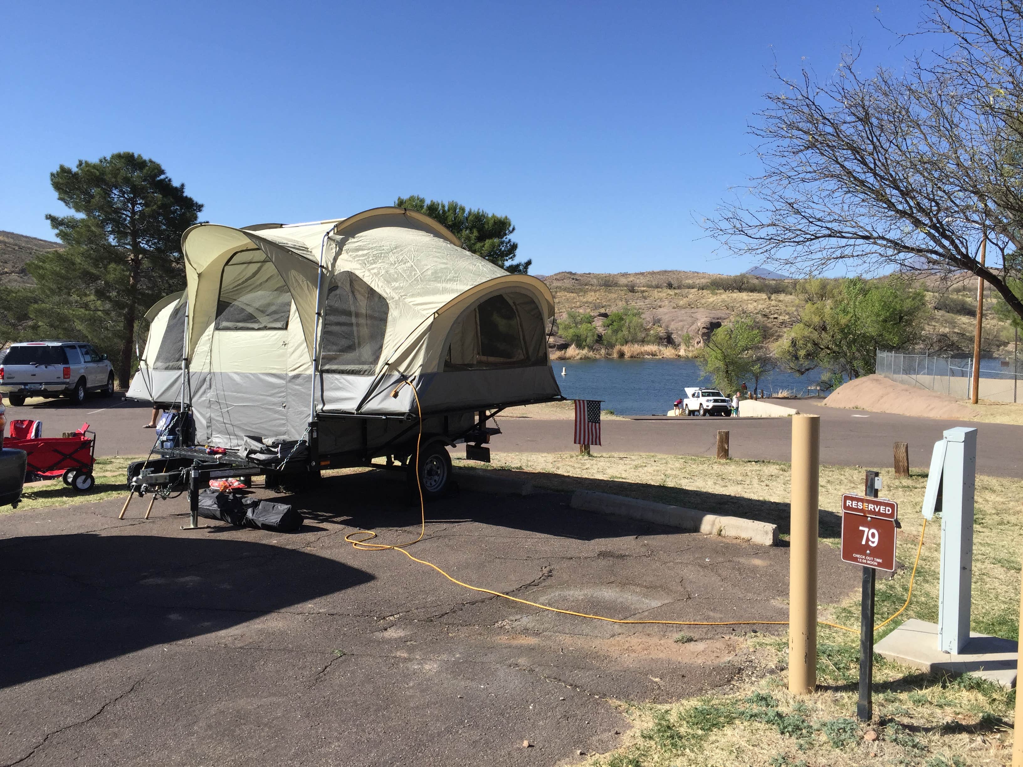 Camper submitted image from Patagonia Lake State Park Campground - 4