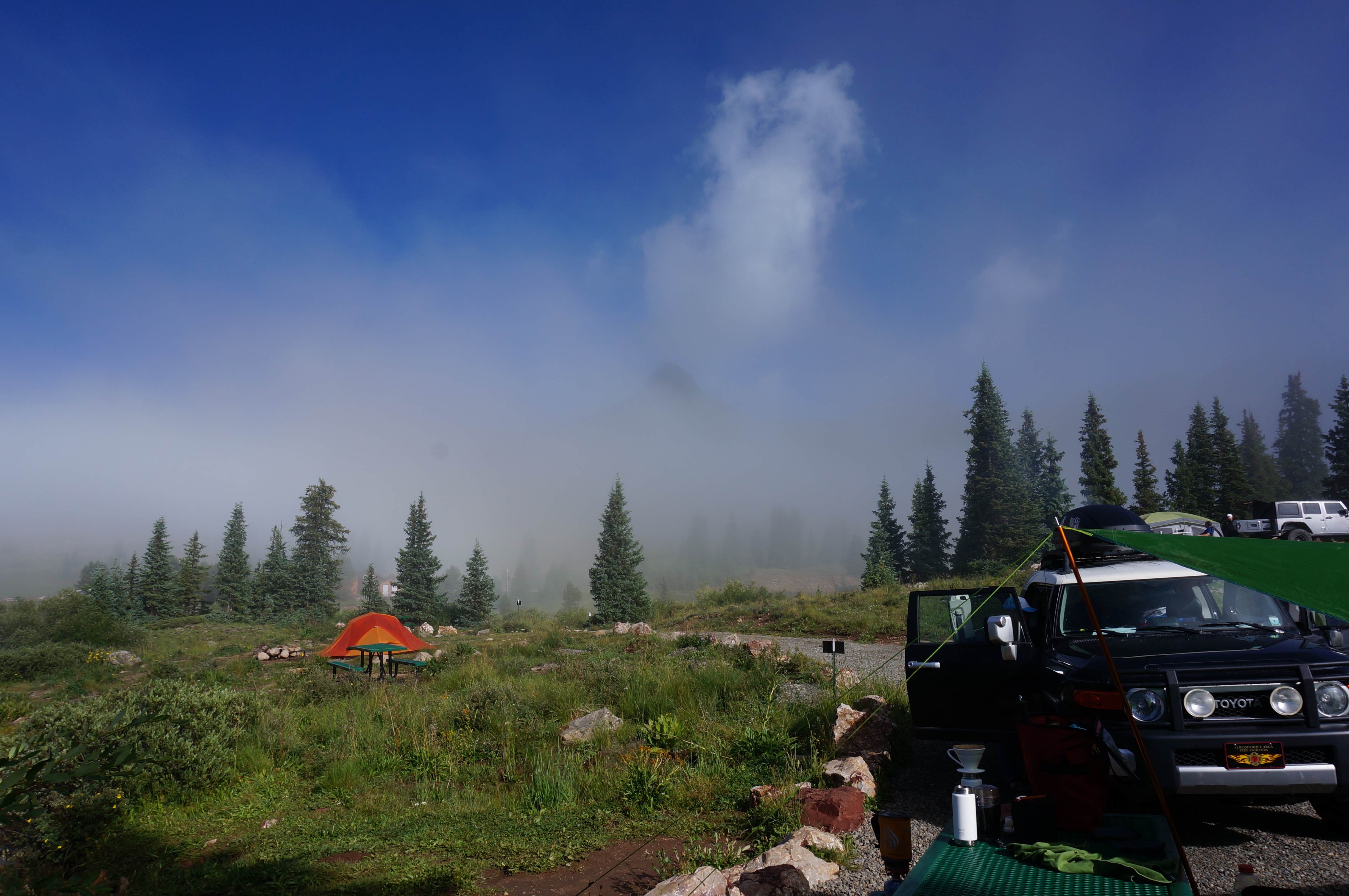 Camper-submitted photo at Molas Lake Park & Campground near Rico, CO
