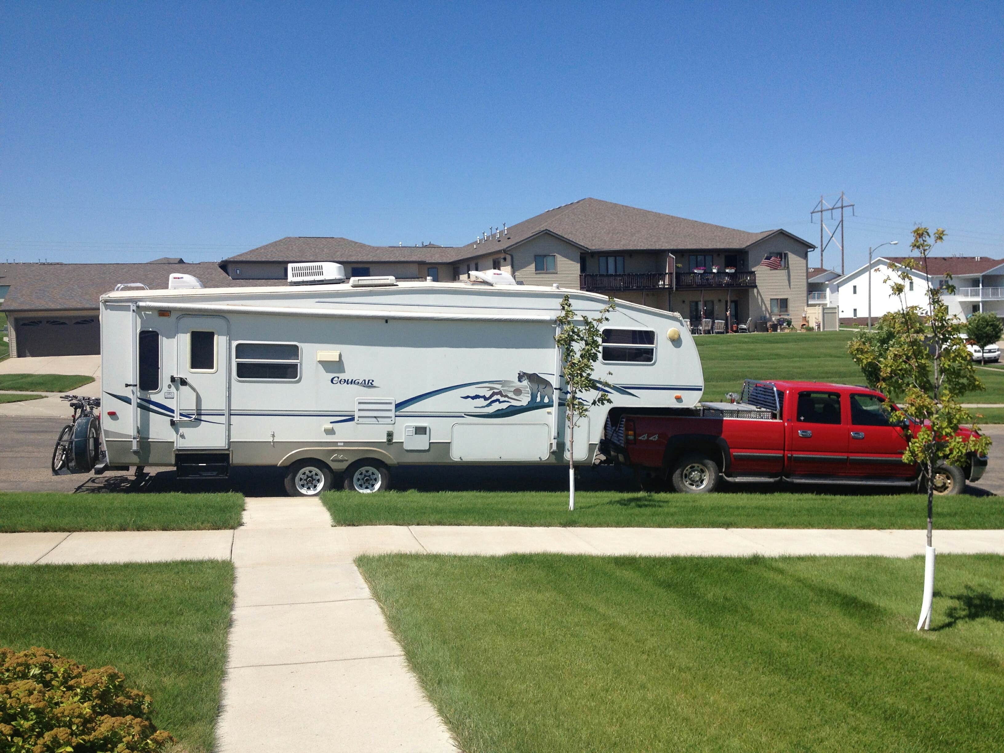 Ken D.'s photo of rv camping at Jamestown Dam/Lakeside Marina Campground near Jamestown, ND