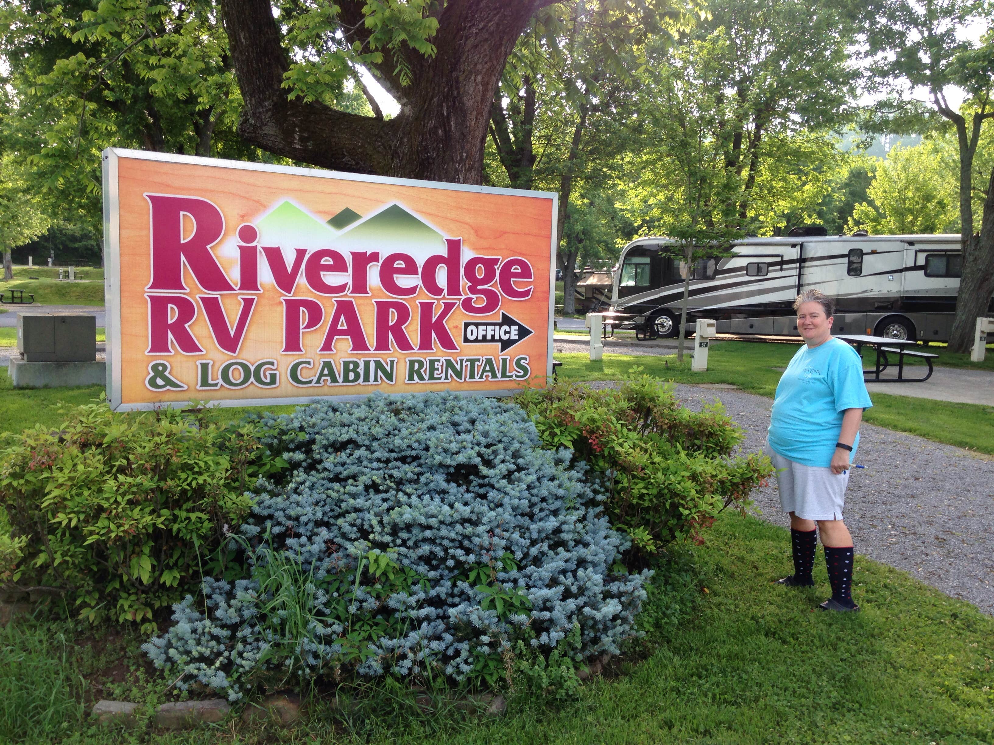 Karen R.'s photo of rv camping at Riveredge RV Park near Tallassee, TN