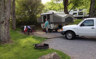 Karen R.'s photo of rv camping at Riveredge RV Park near Townsend, TN