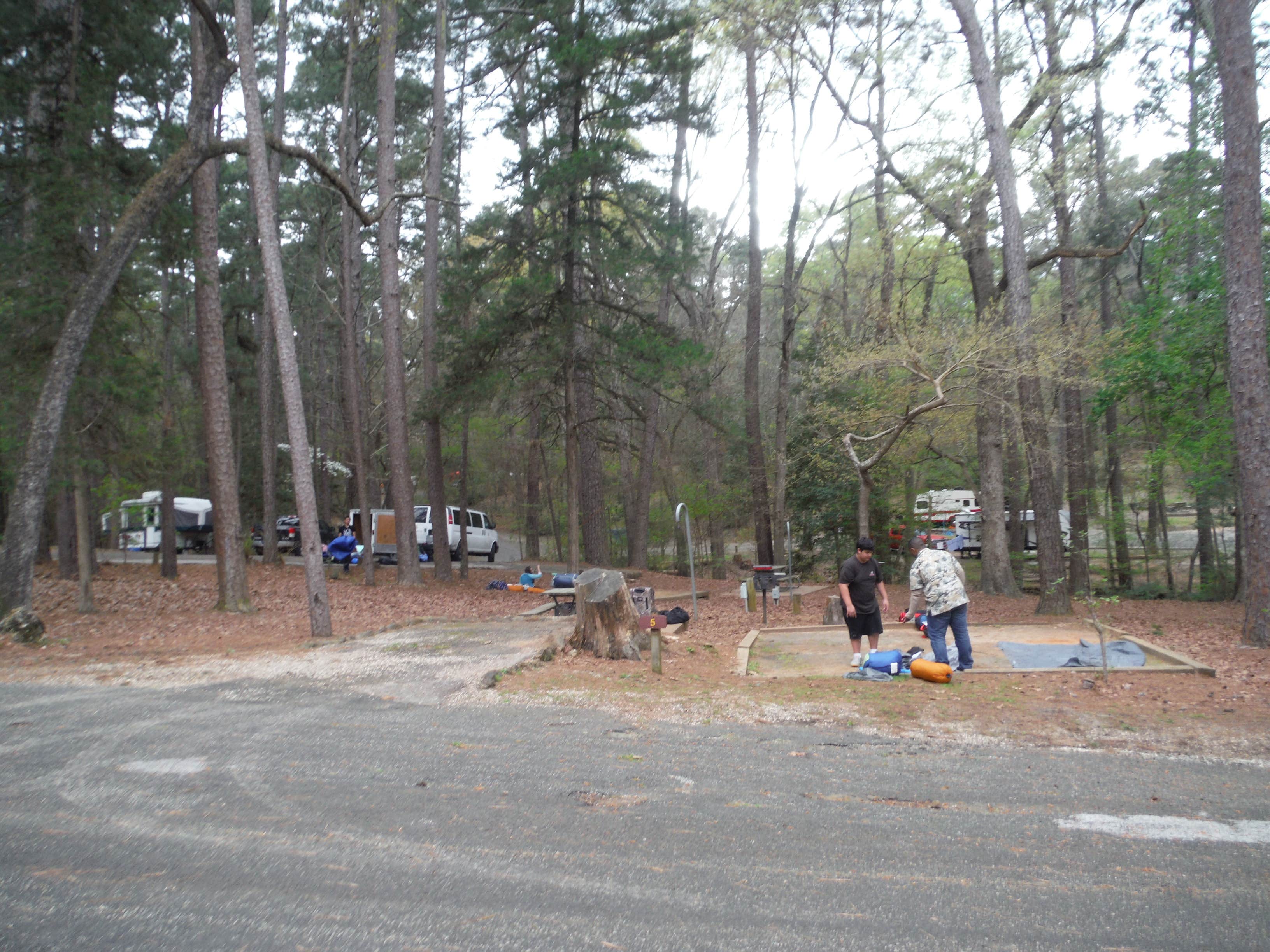 Camper-submitted photo at Mission Tejas State Park Campground near Crockett, TX