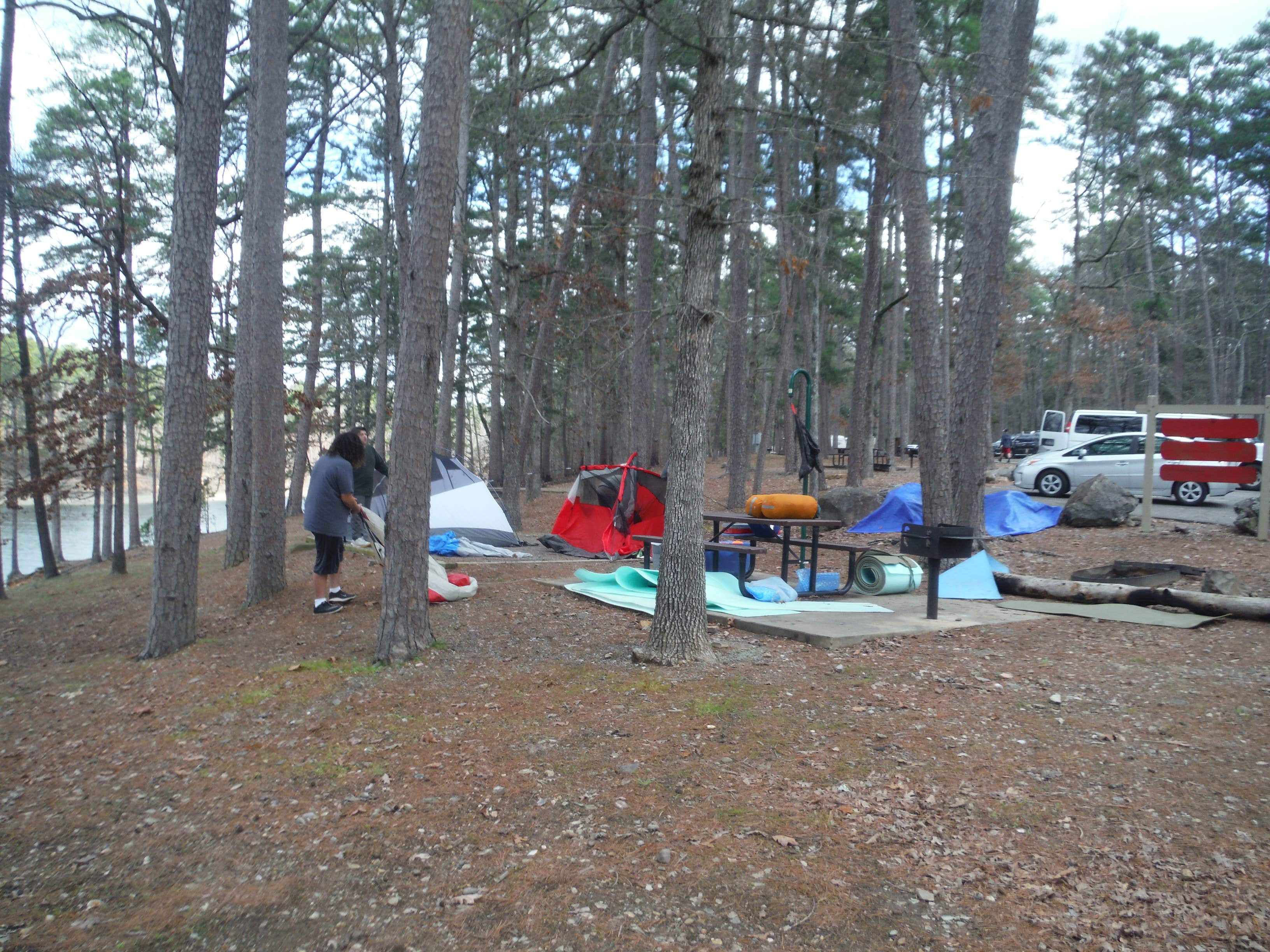 Brian V.'s photo at Lake Ouachita State Park Campground near Ouachita Lake