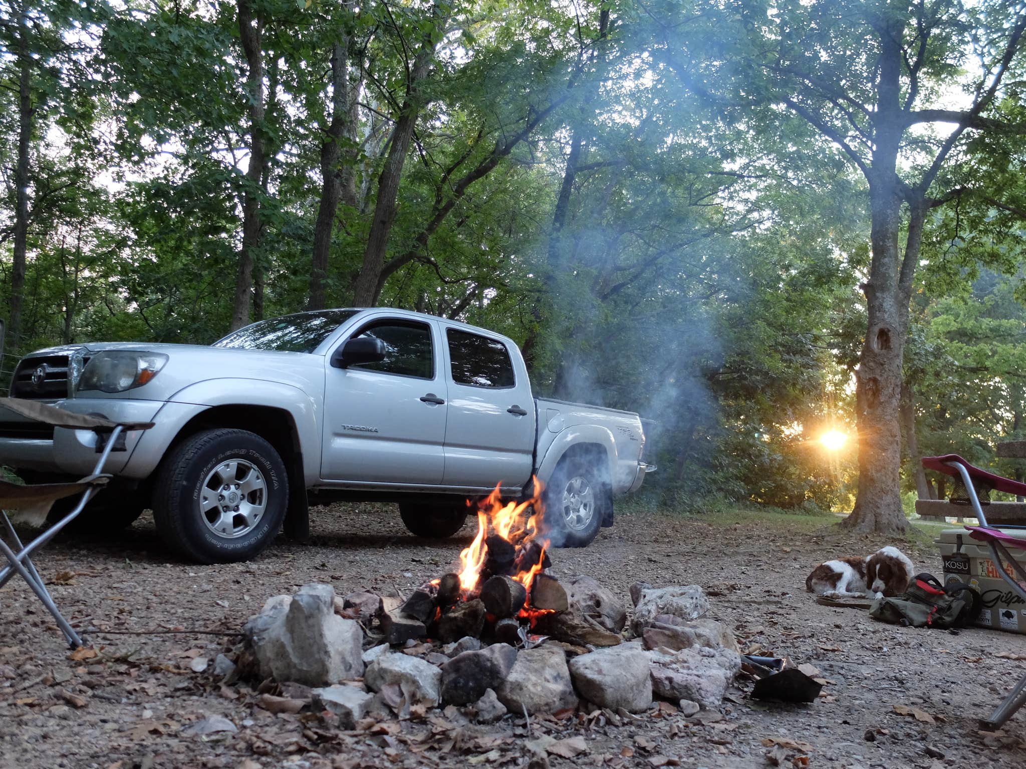Dusty G.'s photo at Cherokee Landing State Park Campground near Park Hill, OK