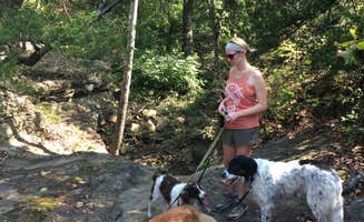 Dusty G.'s photo of camping with pets at Osage Hills State Park Campground near Copan, OK