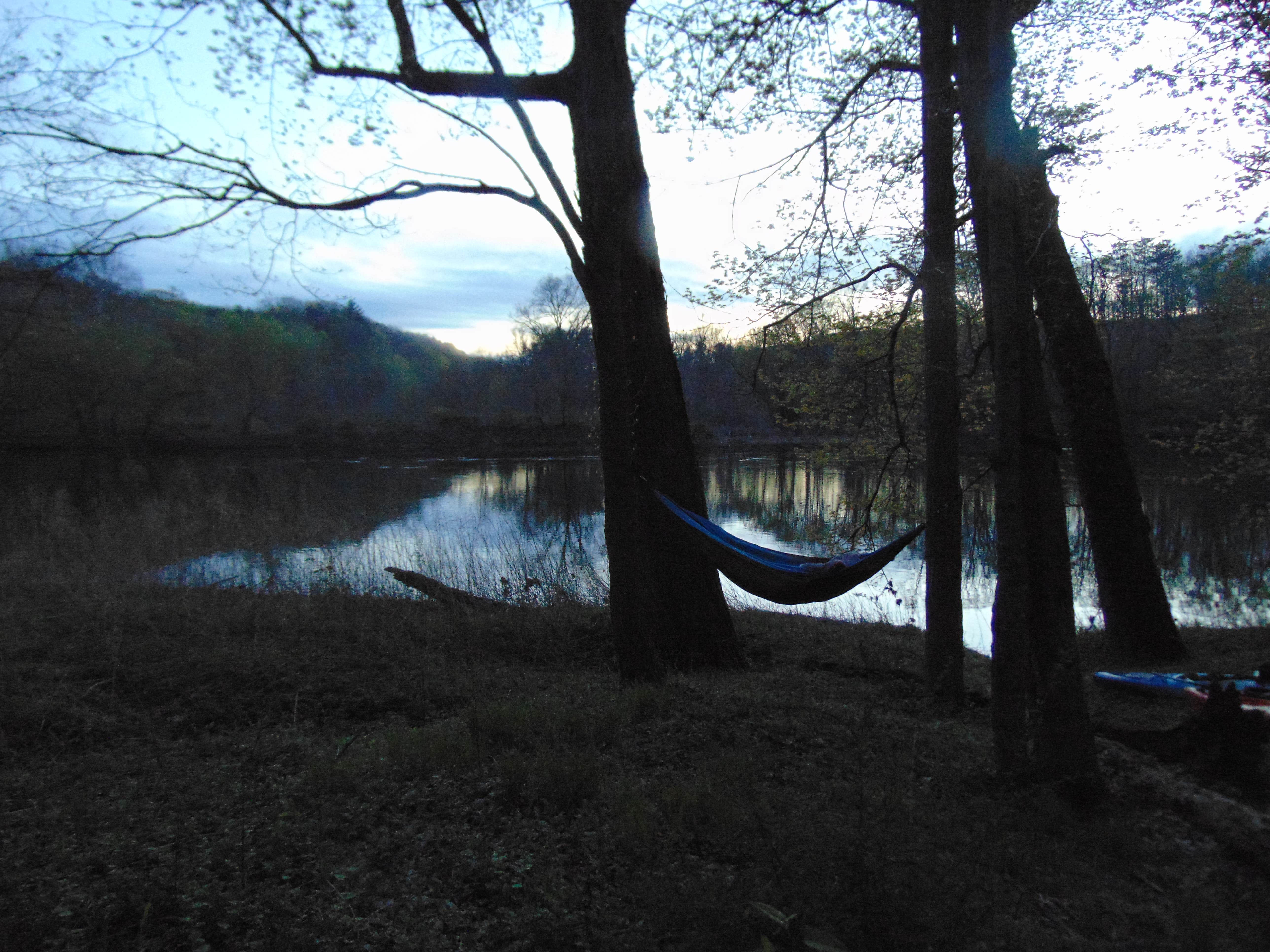 Camper submitted image from Tom's Creek Boat In Campsites — Delaware Water Gap National Recreation Area - 2
