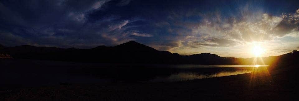 Simran D.'s photo of a dispersed camping area at Arrowrock Reservoir Dispersed near Star, ID