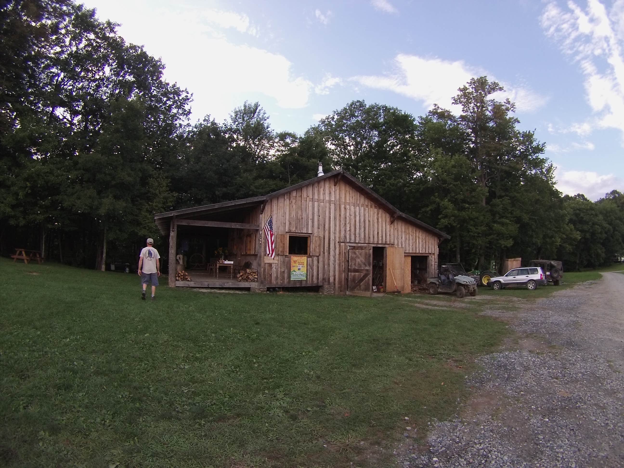 Fain H.'s photo of glamping accommodations at Blue Bear Mountain Camp near Atkins, VA