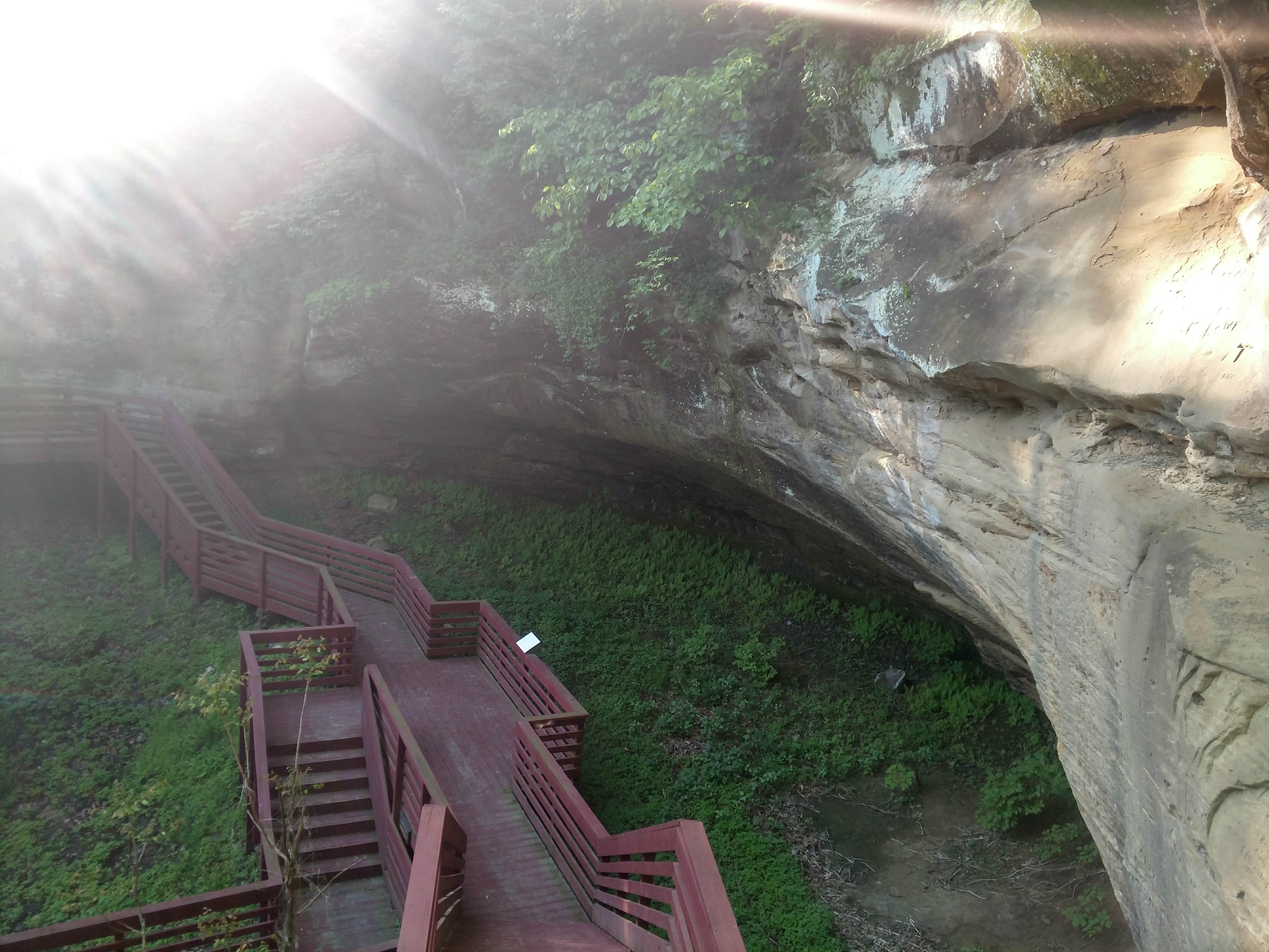 Camper submitted image from Hackberry Hollow Campground — Indian Cave State Park - 3