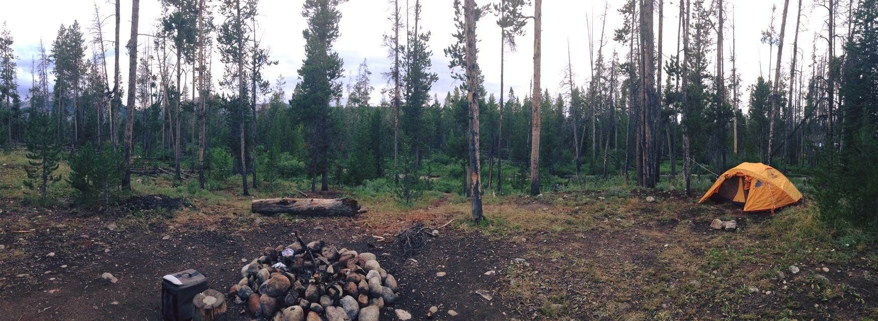 Simran D.'s photo at Pettit Lake Campground near Sawtooth National Forest