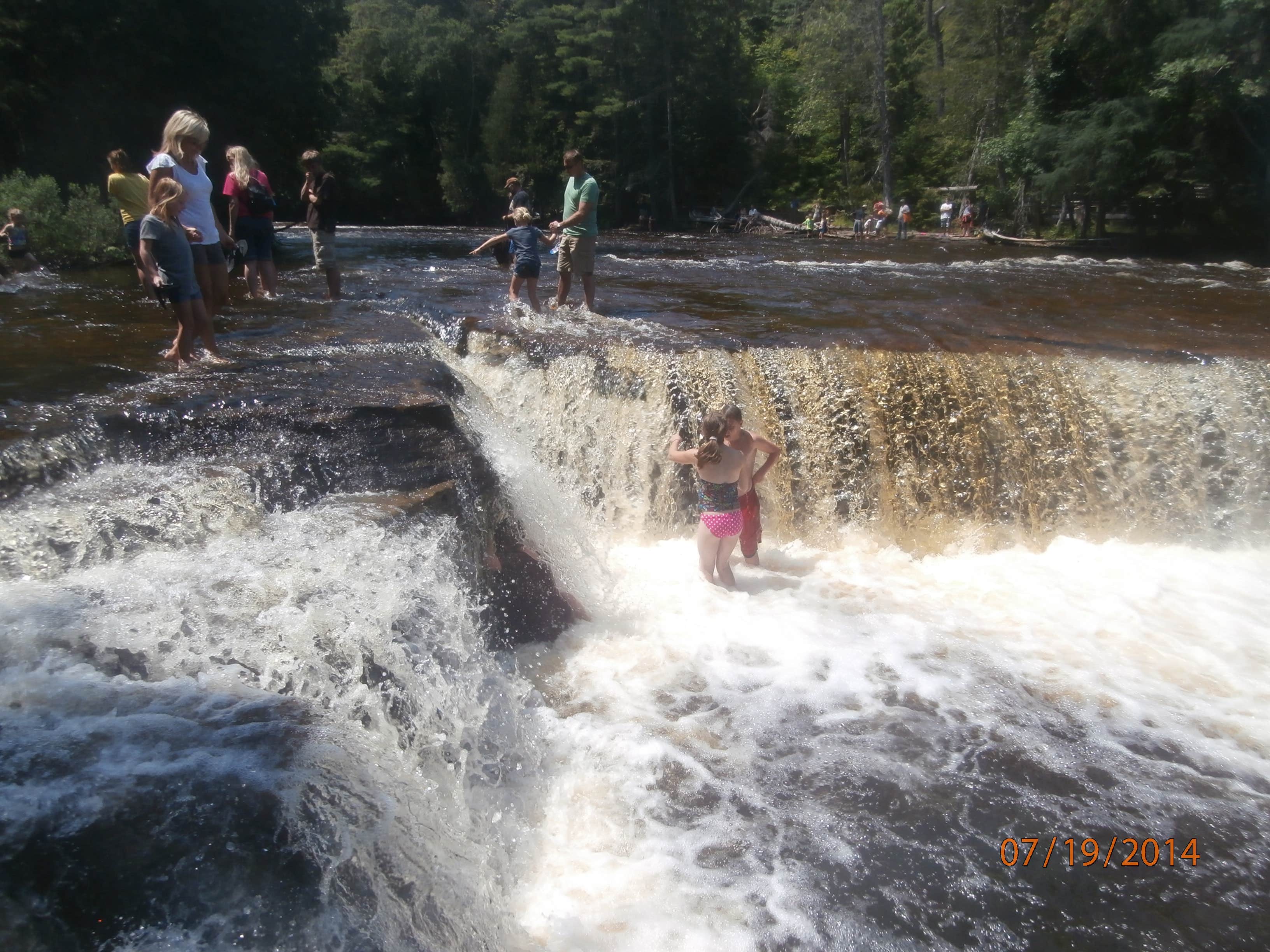 Camper submitted image from Rivermouth Modern Campground — Tahquamenon Falls State Park - 4