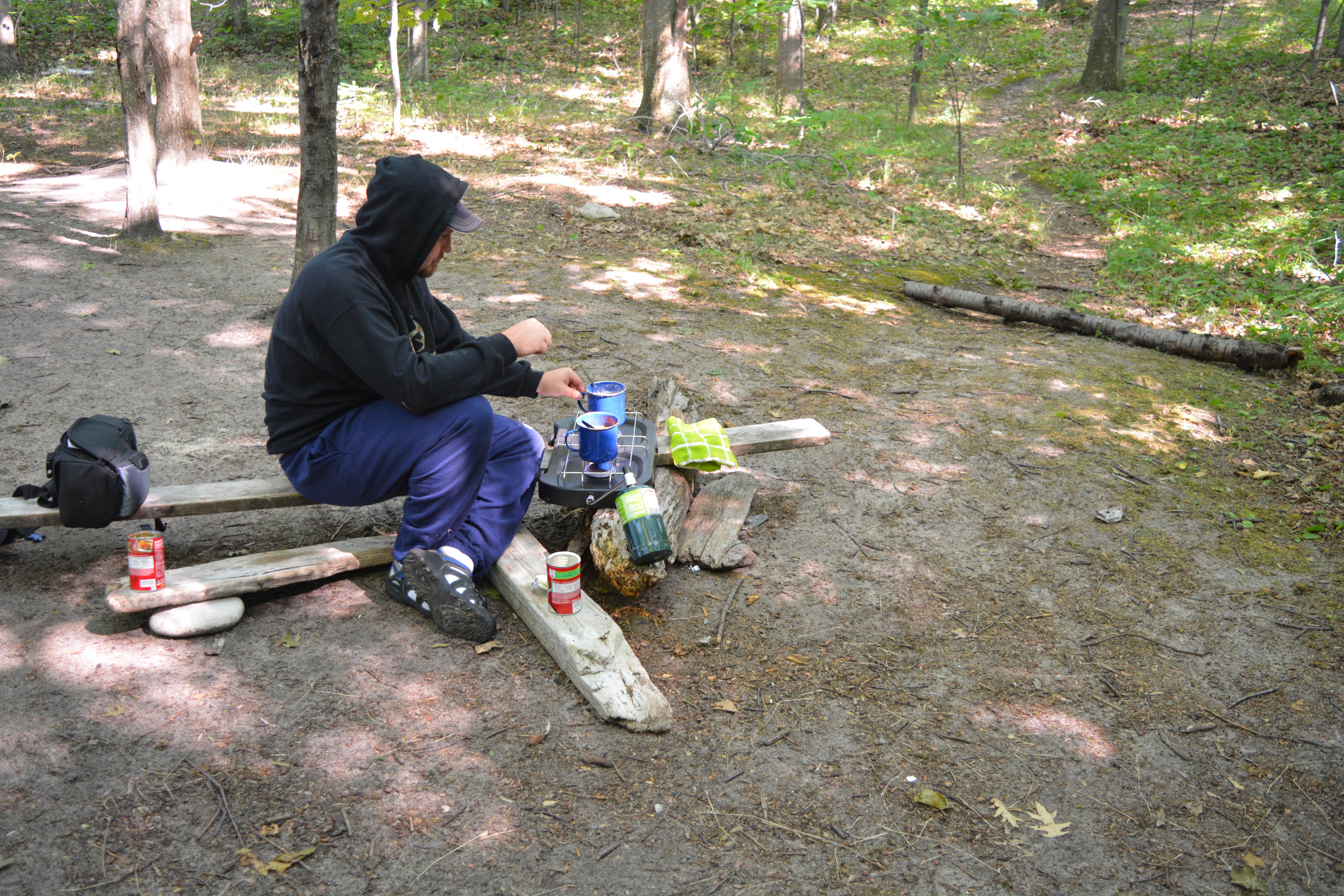 Camper submitted image from South Manitou Island Group - 4