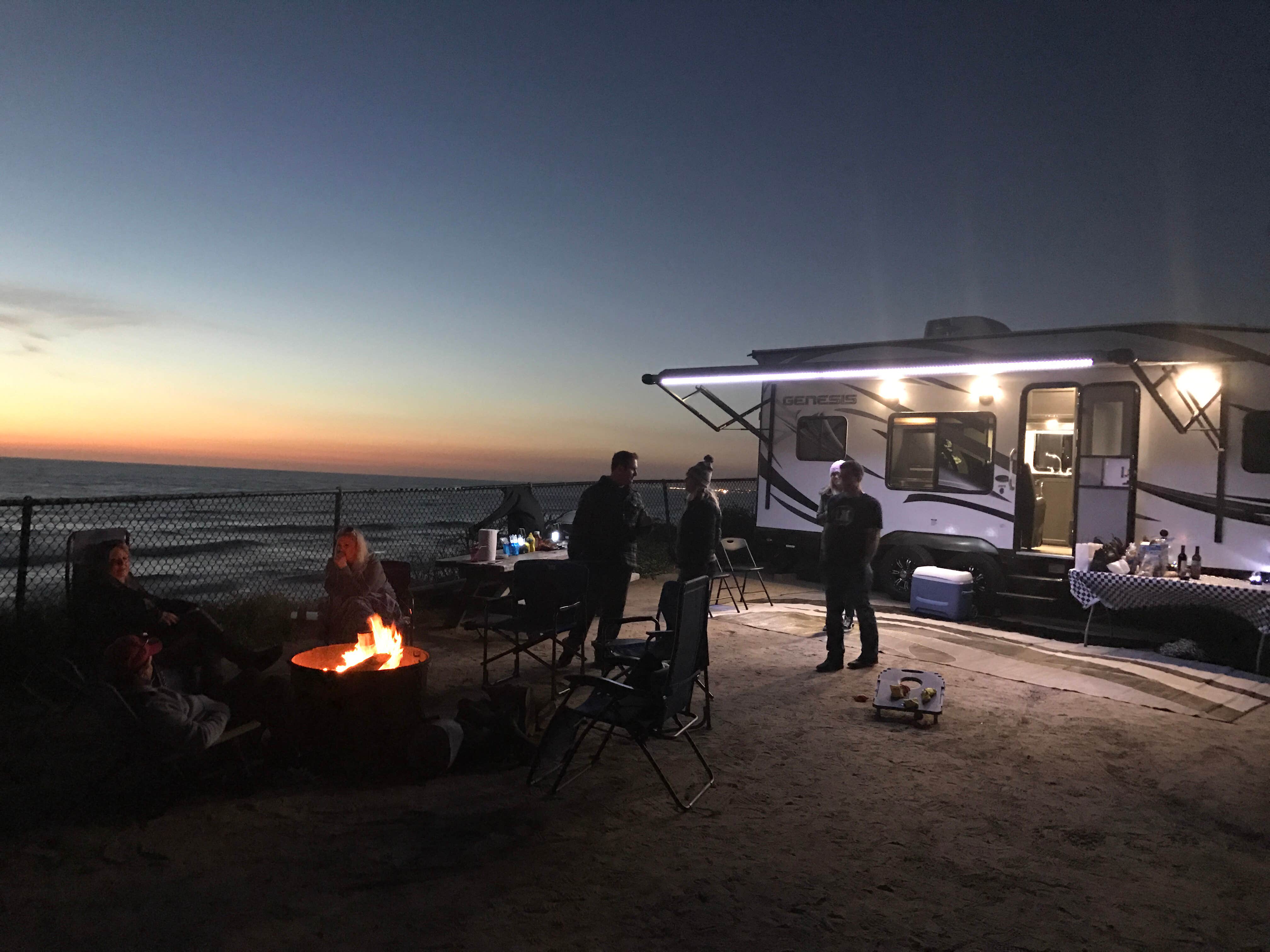 Camper submitted image from South Carlsbad State Beach Campground - 2
