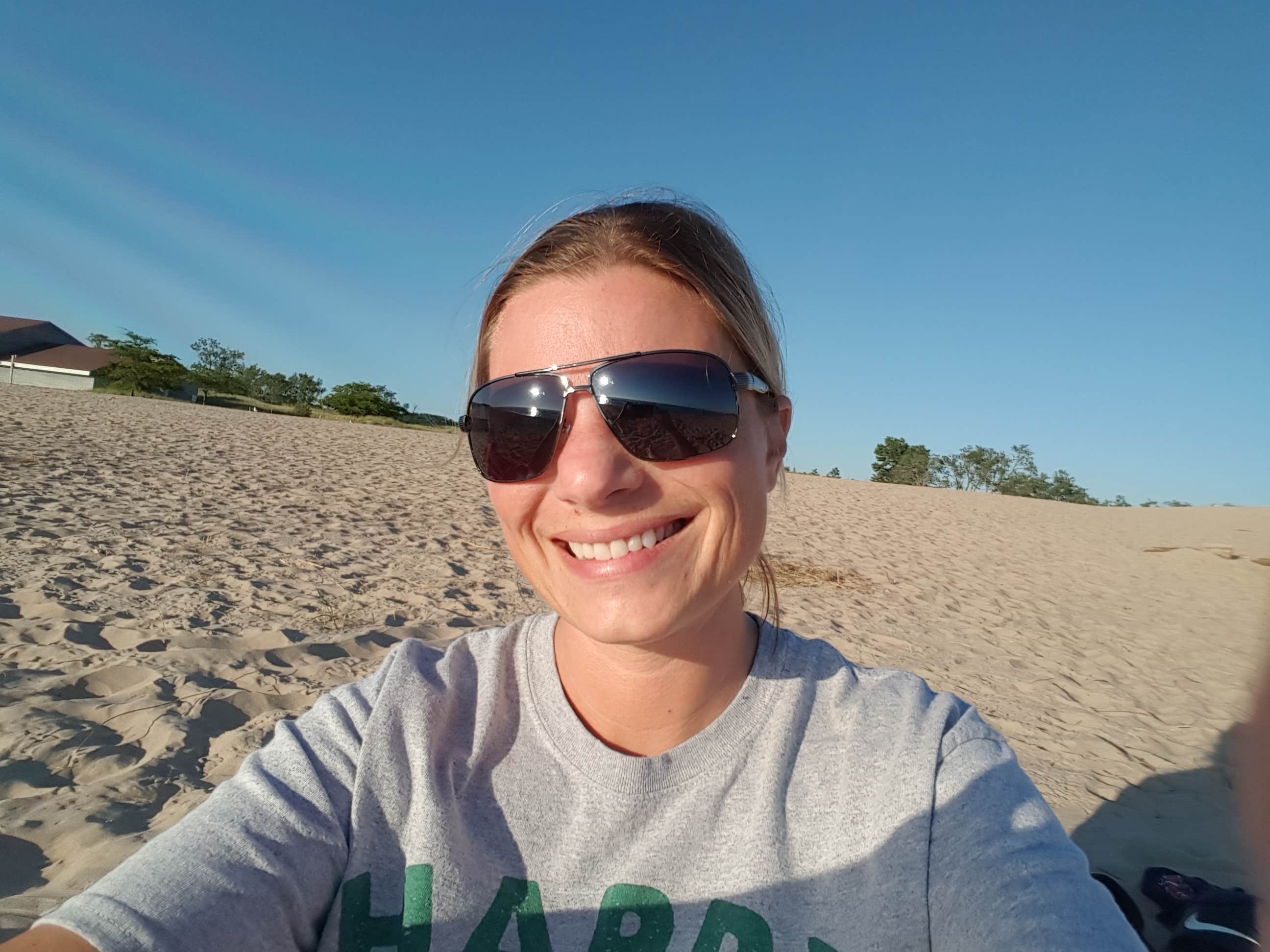 Camper submitted image from Lake Michigan Campground at Muskegon State Park Campground - 4