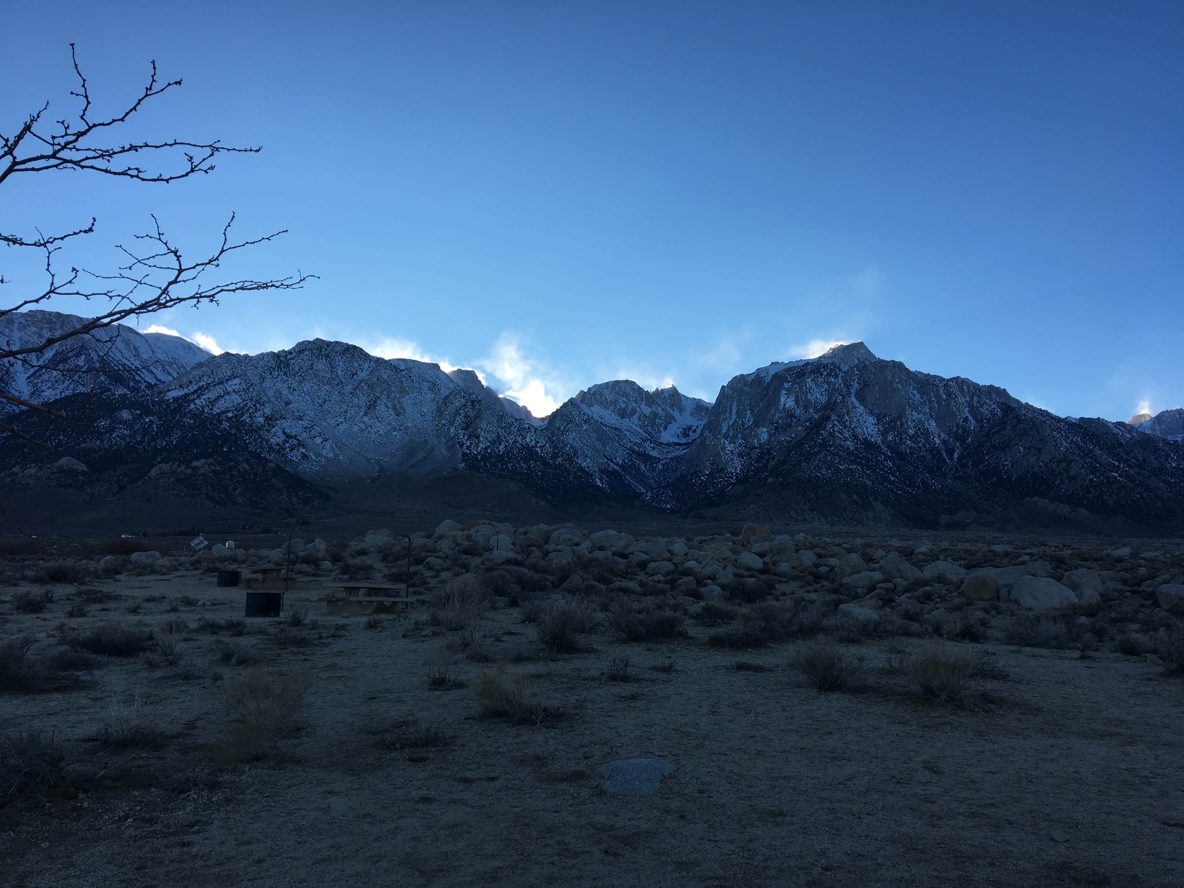 Camper submitted image from Tuttle Creek Campground — Alabama Hills - 2