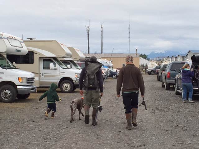 Audry P.'s photo of camping with pets at Homer Spit Campground near Homer, AK
