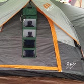 Solar power at our campsite!