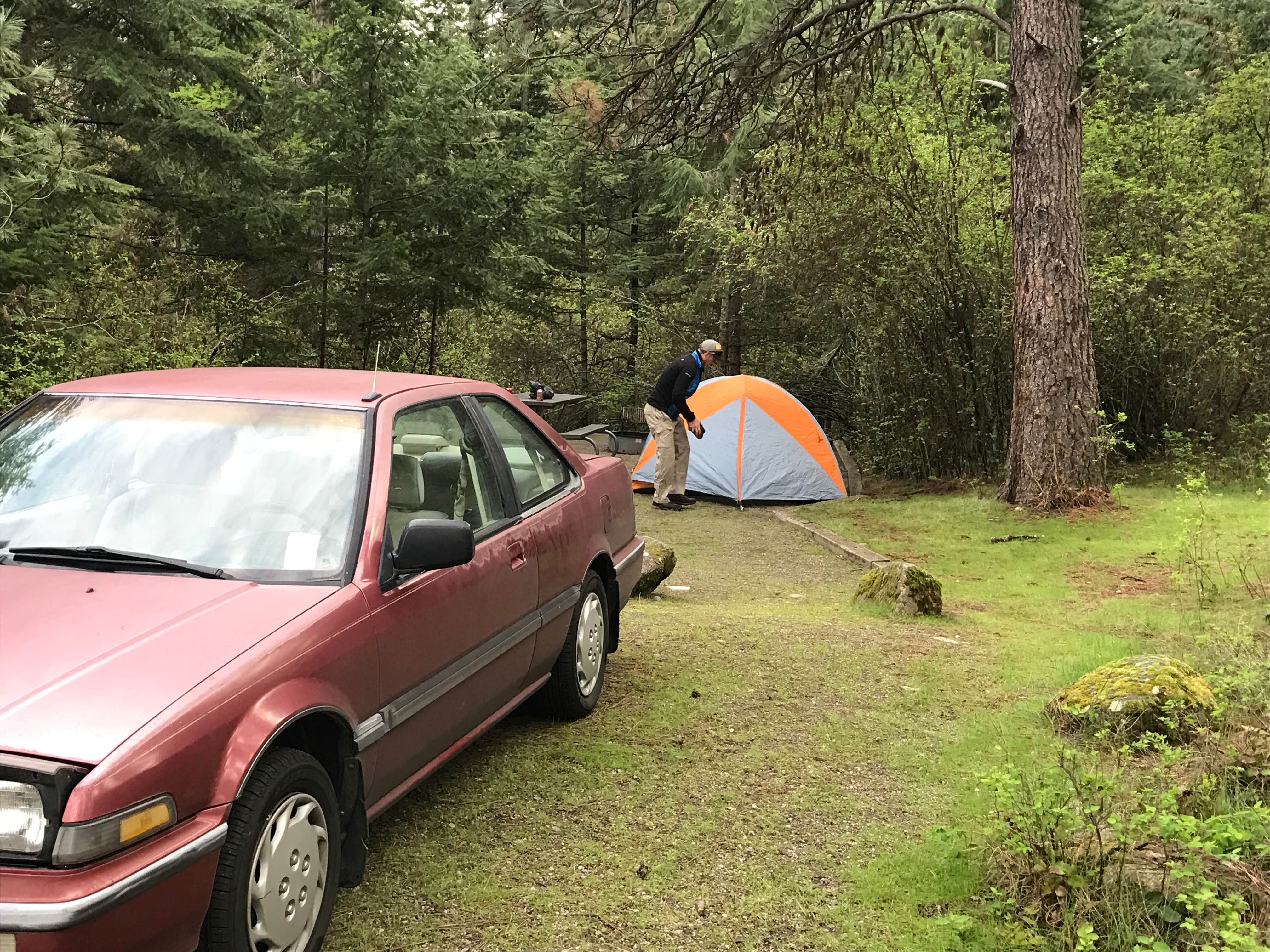 Camper submitted image from Whitetail Campground — Farragut State Park - 5