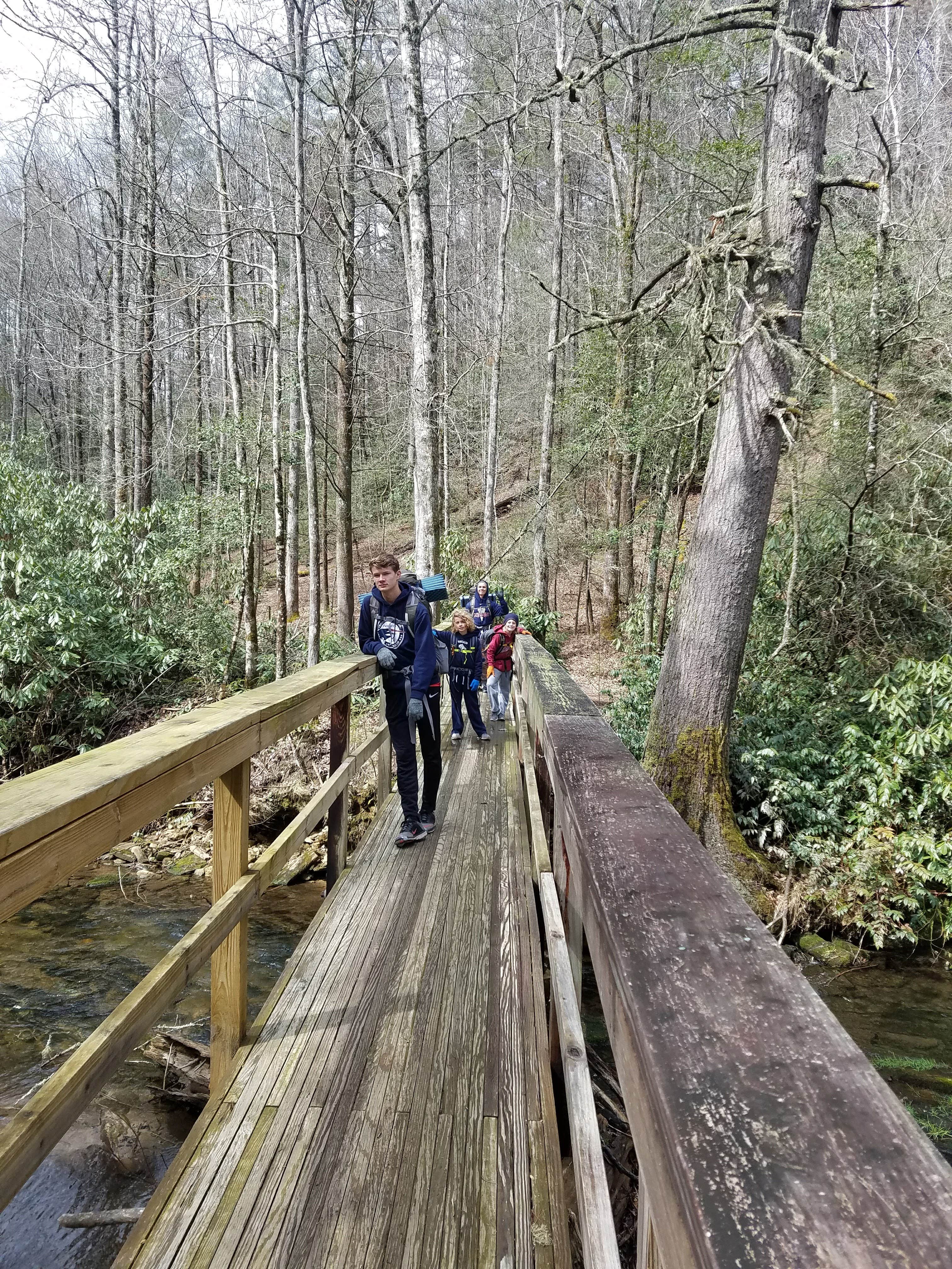 Camper-submitted photo at Burrells Ford near Balsam Grove, NC