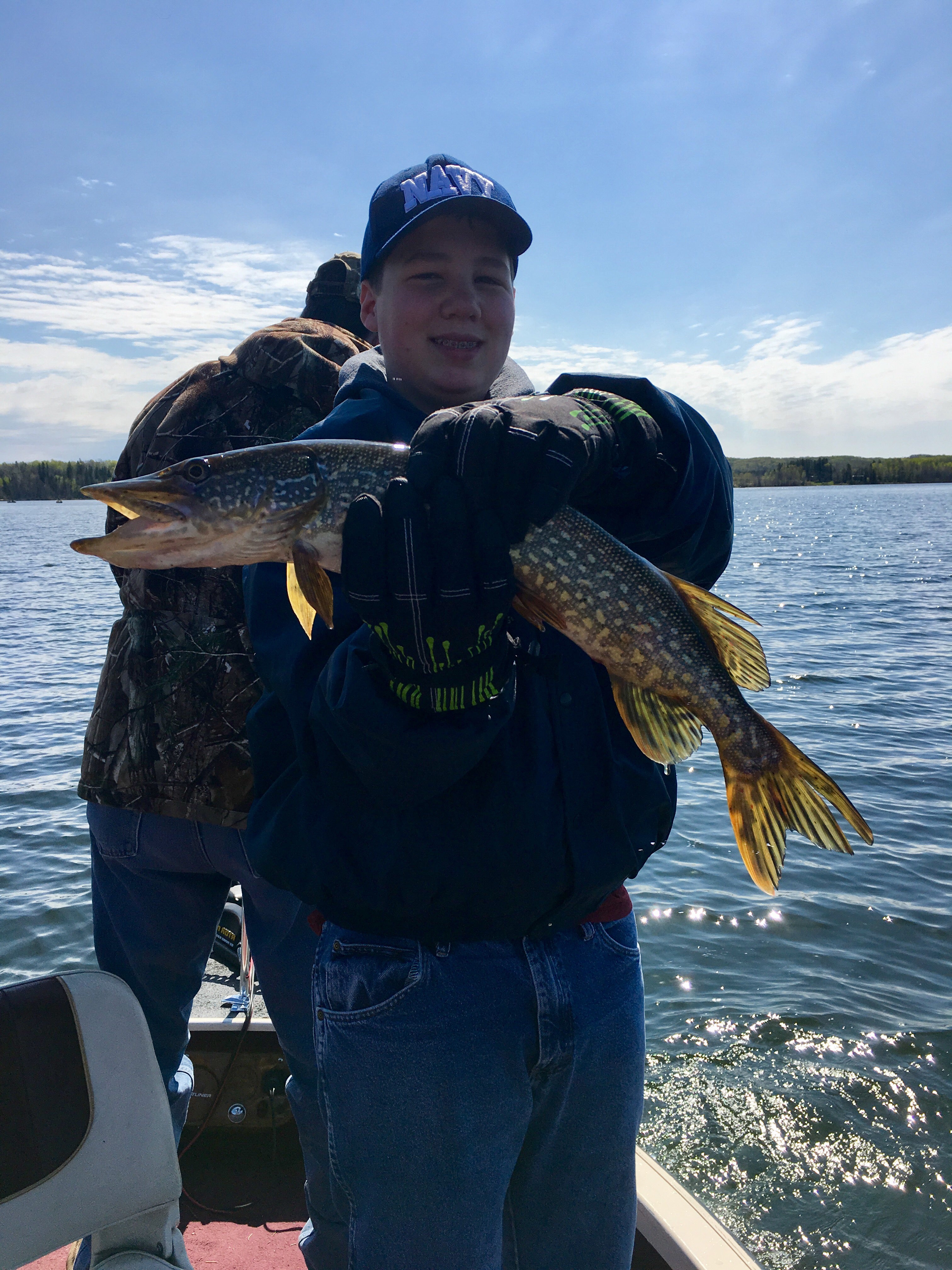 Hunters catch and release-Northern Pike