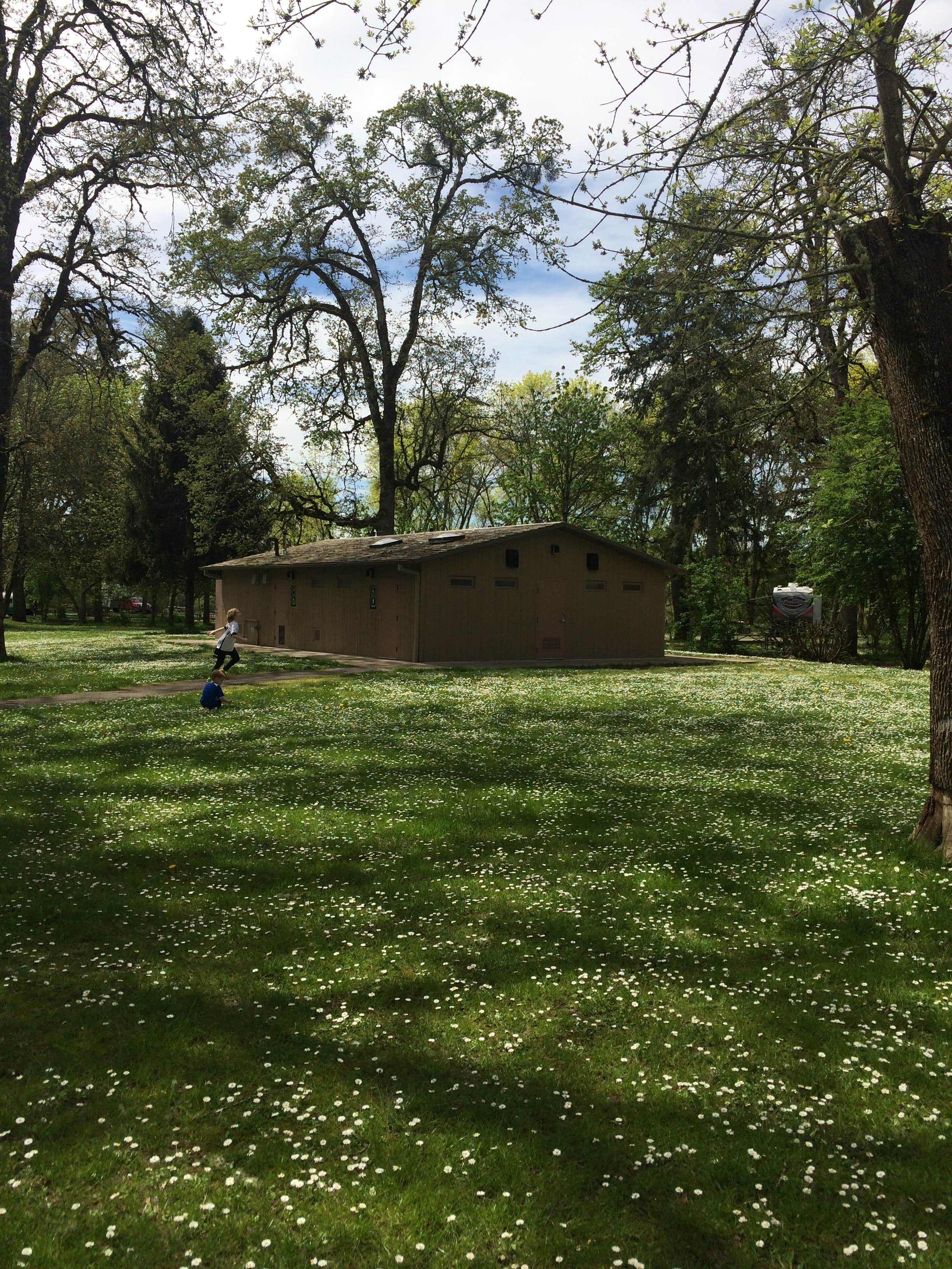 Corinna B.'s photo of glamping accommodations at Champoeg State Heritage Area Campground near Hillsboro, OR