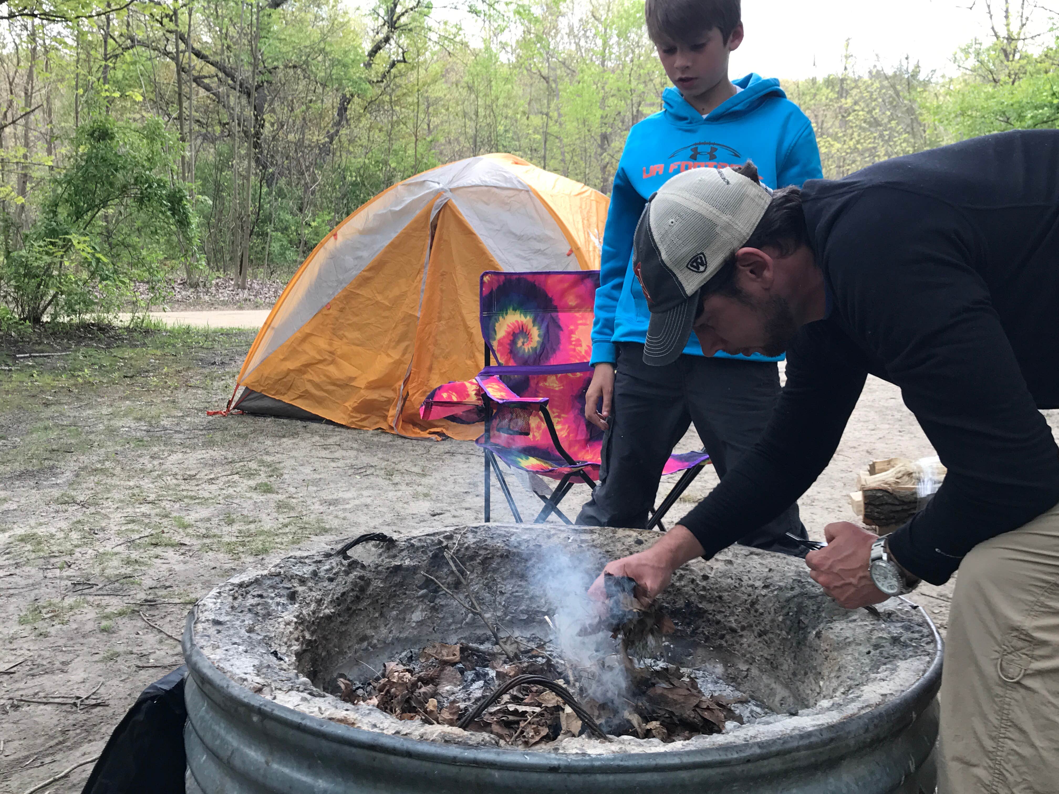 Amy M.'s photo at Warren Dunes State Park Campground near Three Oaks, MI
