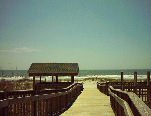 Camper submitted image from Hammocks Beach Bear Island Campsites — Hammocks Beach State Park - 3