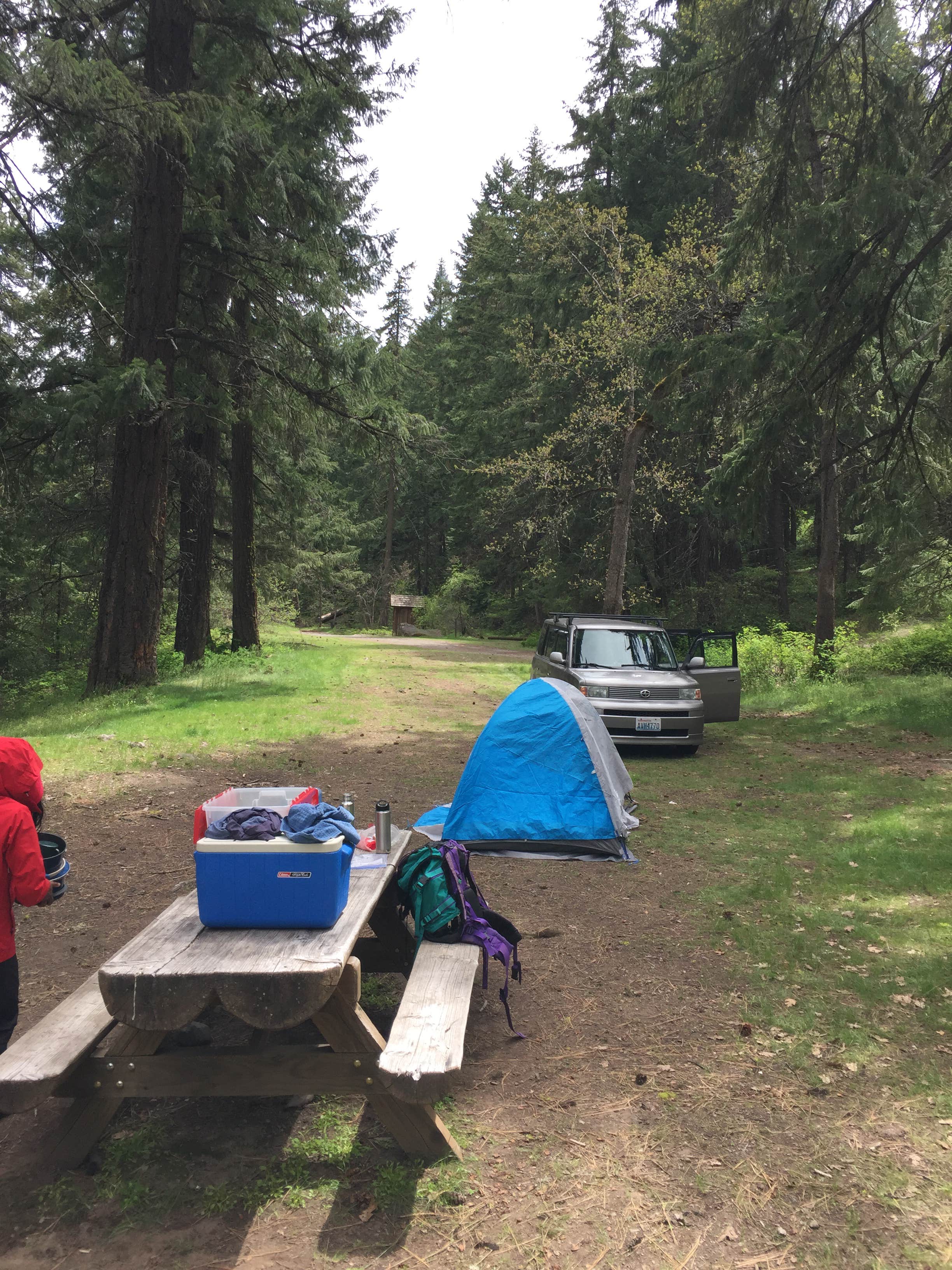 Bjorn S.'s photo of tent camping at Bonney Crossing near John Day Lock and Dam, Lake Umatilla