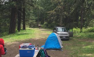 Bjorn S.'s photo of tent camping at Bonney Crossing near Wishram, WA