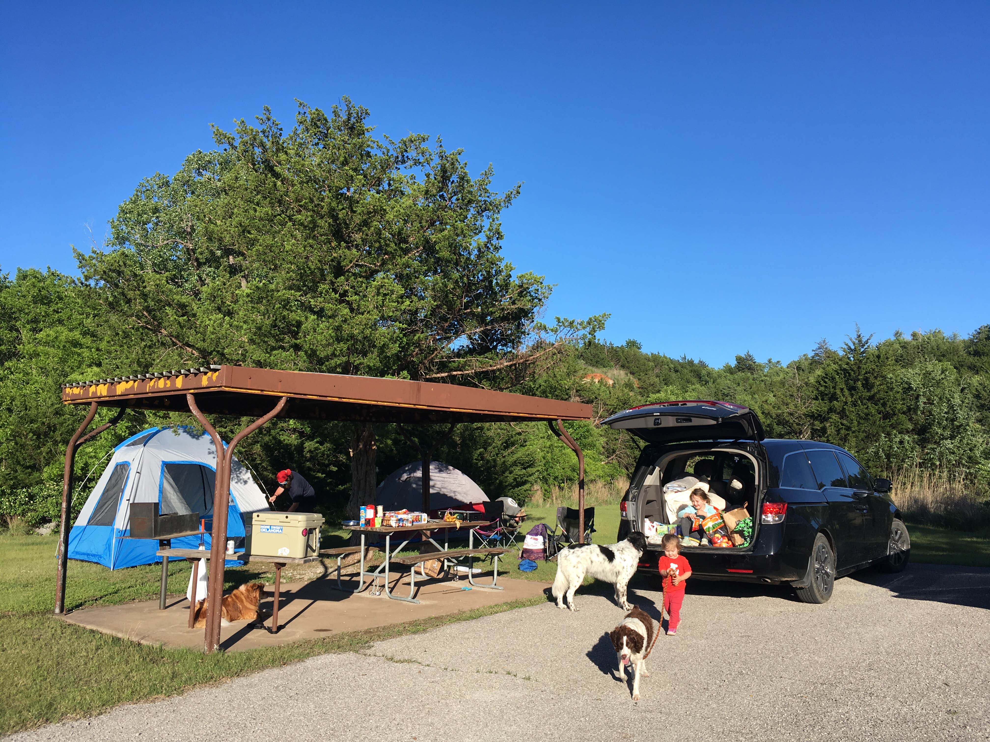 Dusty G.&#x27;s photo at Salt Plains State Park Campground in Oklahoma