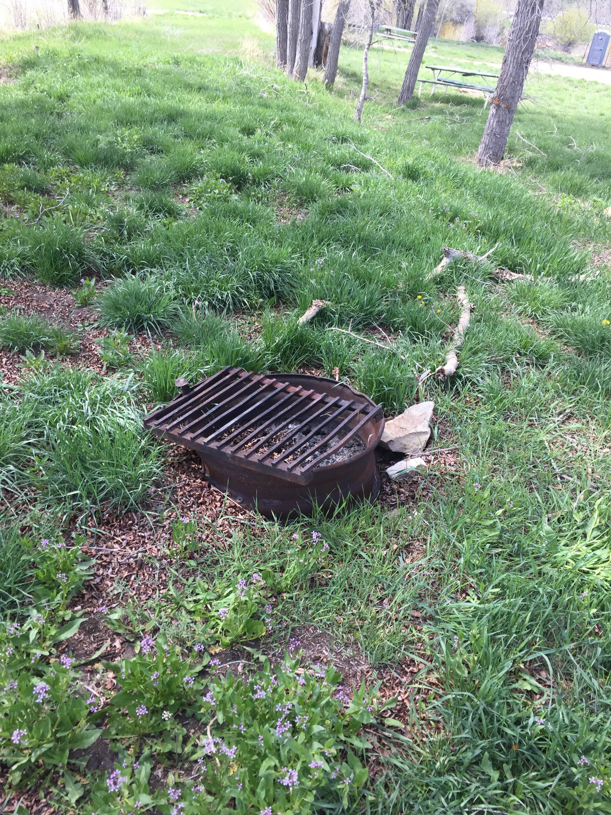 Camper-submitted photo at Kemmerer Tent Park near Cokeville, WY