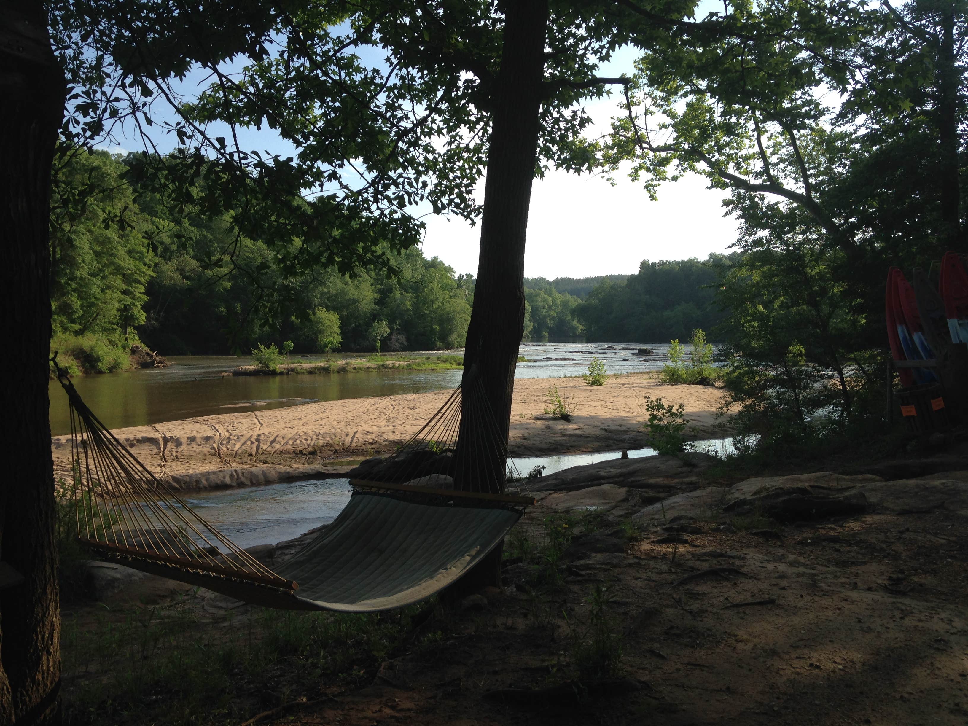 Camper-submitted photo at The Sandbar Kayaking and Zipline Cabins near Elberton, GA