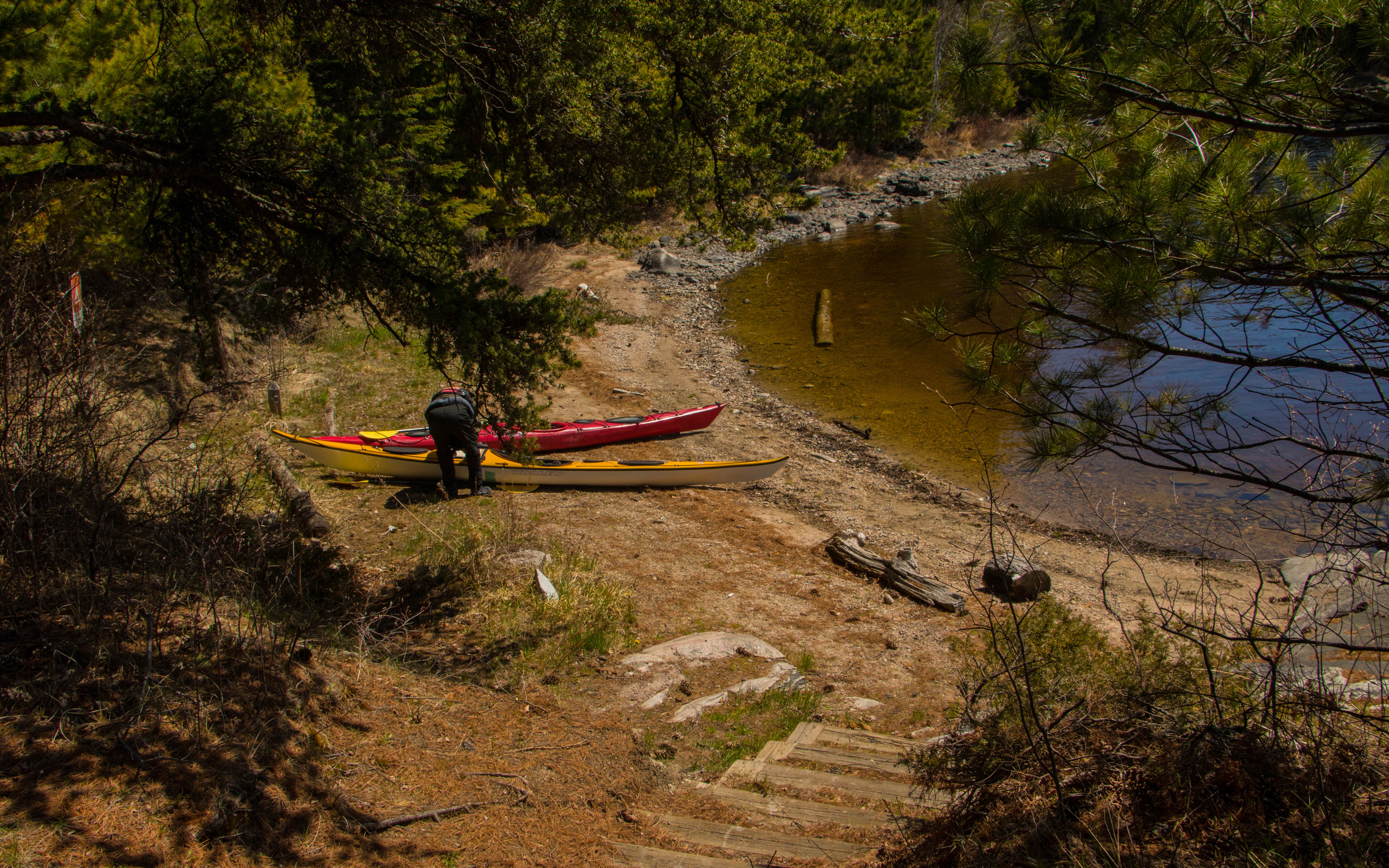 Camper-submitted photo at Namakan Lake Frontcountry Camping — Voyageurs National Park near International Falls, MN