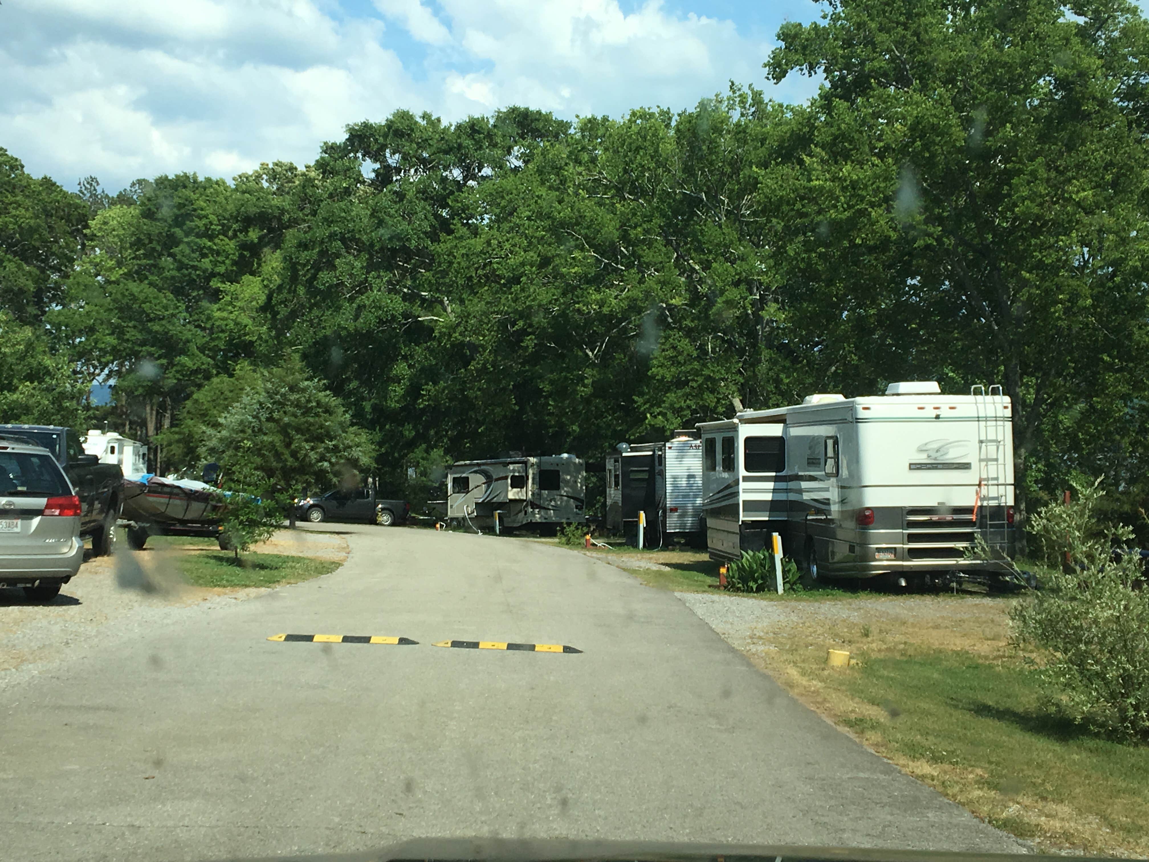 Shelly S.'s photo of rv camping at Shellmound RV Resort & Campground near Sequatchie, TN