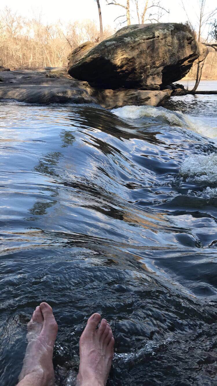 Camper-submitted photo at Moccasin Branch Campground — Raven Rock State Park near Southern Pines, NC