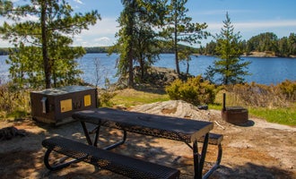 Camping near Birch Grove Resort: Johnson Bay N13 — Voyageurs National Park, Crane Lake, Minnesota