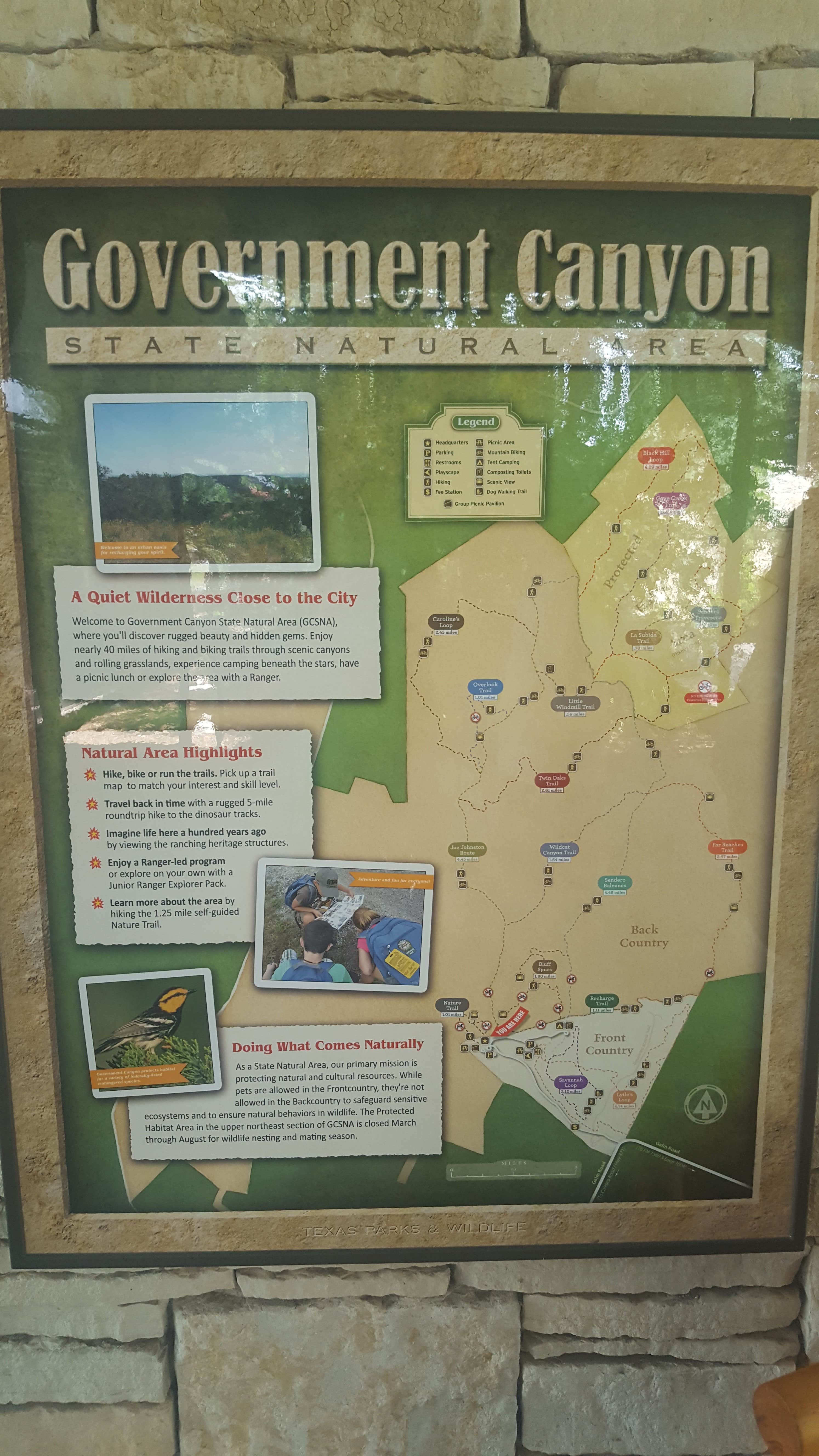 Camper-submitted photo at Government Canyon State Natural Area near Elmendorf, TX