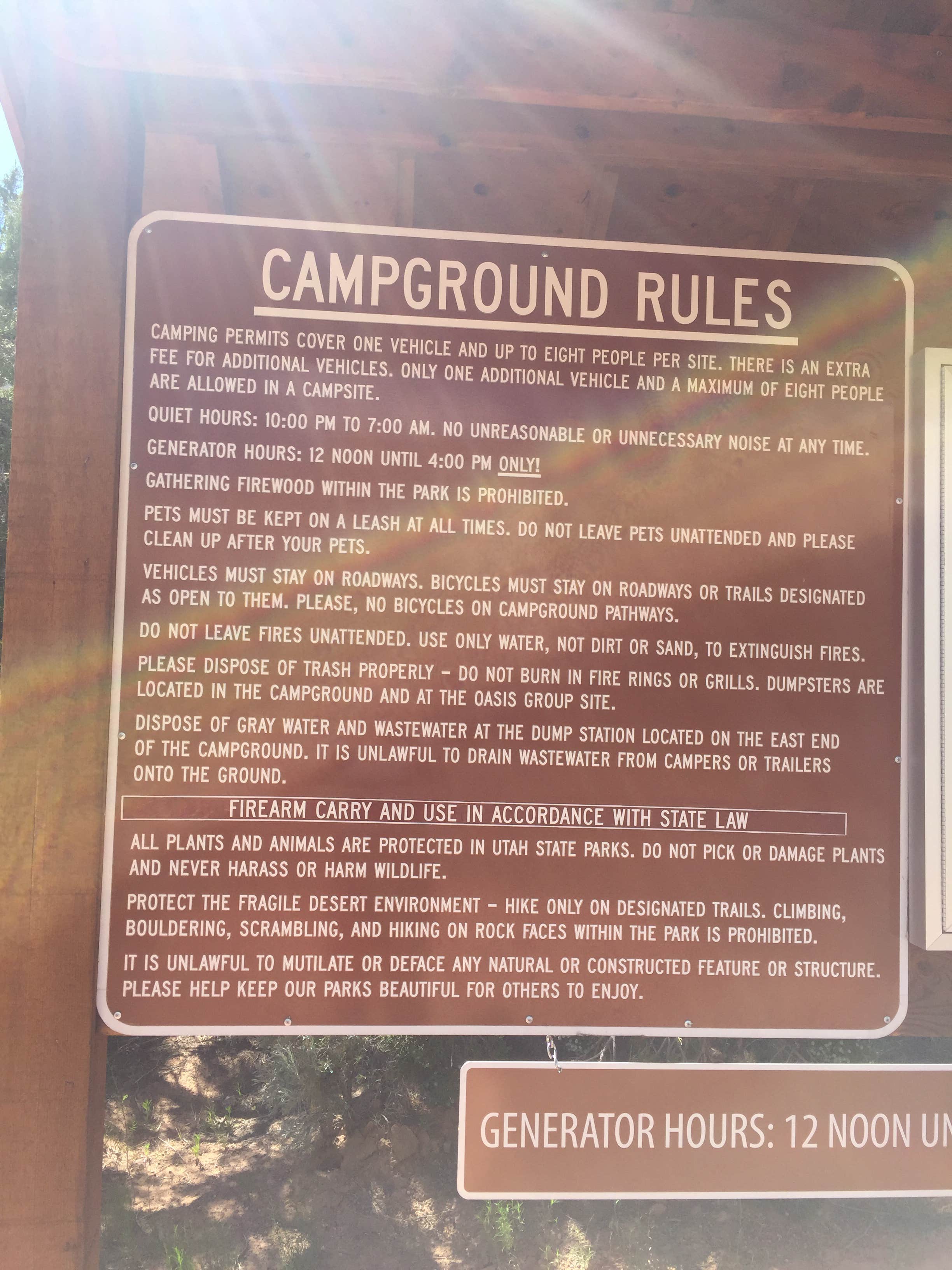 Camper submitted image from Basin Campground — Kodachrome Basin State Park - 5