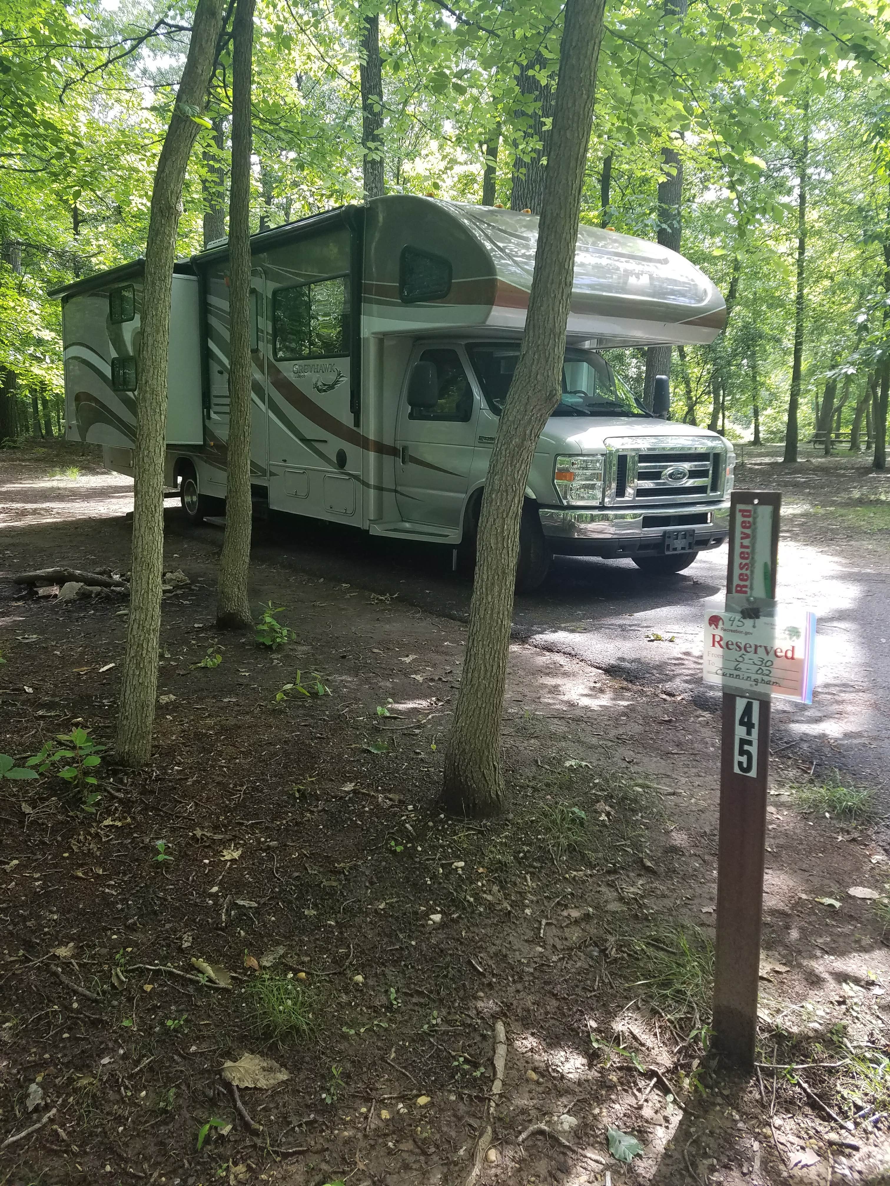 Christy C.'s photo of rv camping at Greenbelt Park Campground — Greenbelt Park near Glen Burnie, MD