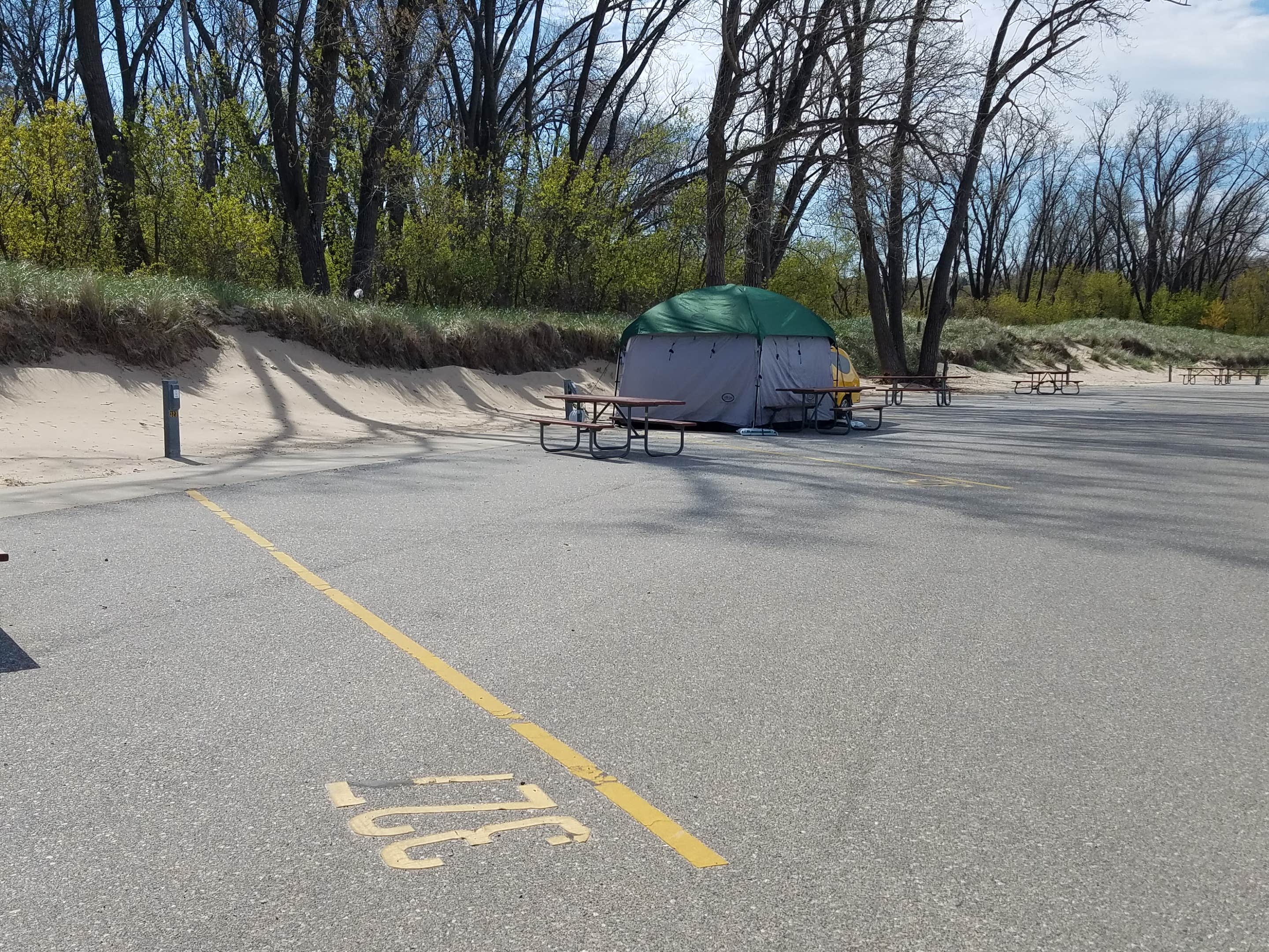 Nancy W.'s photo at Beach Campground — Holland State Park near Grand Haven, MI