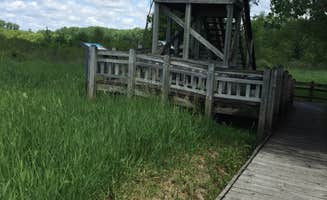 Chad K.'s photo of glamping accommodations at Pershing State Park Campground near Jamesport, MO
