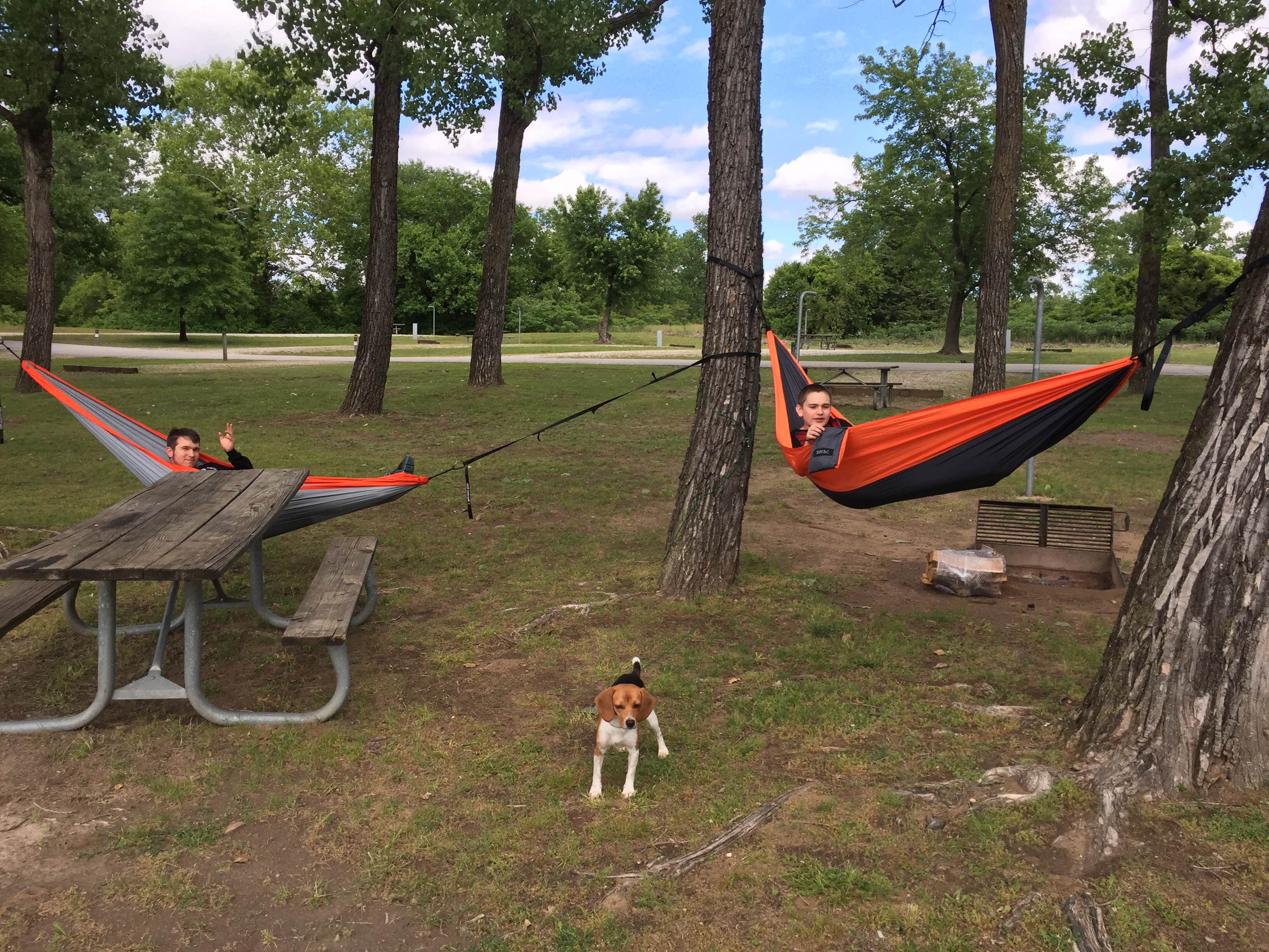 Camper-submitted photo at Boulder Lake Campground — Wakonda State Park near Lewistown, MO