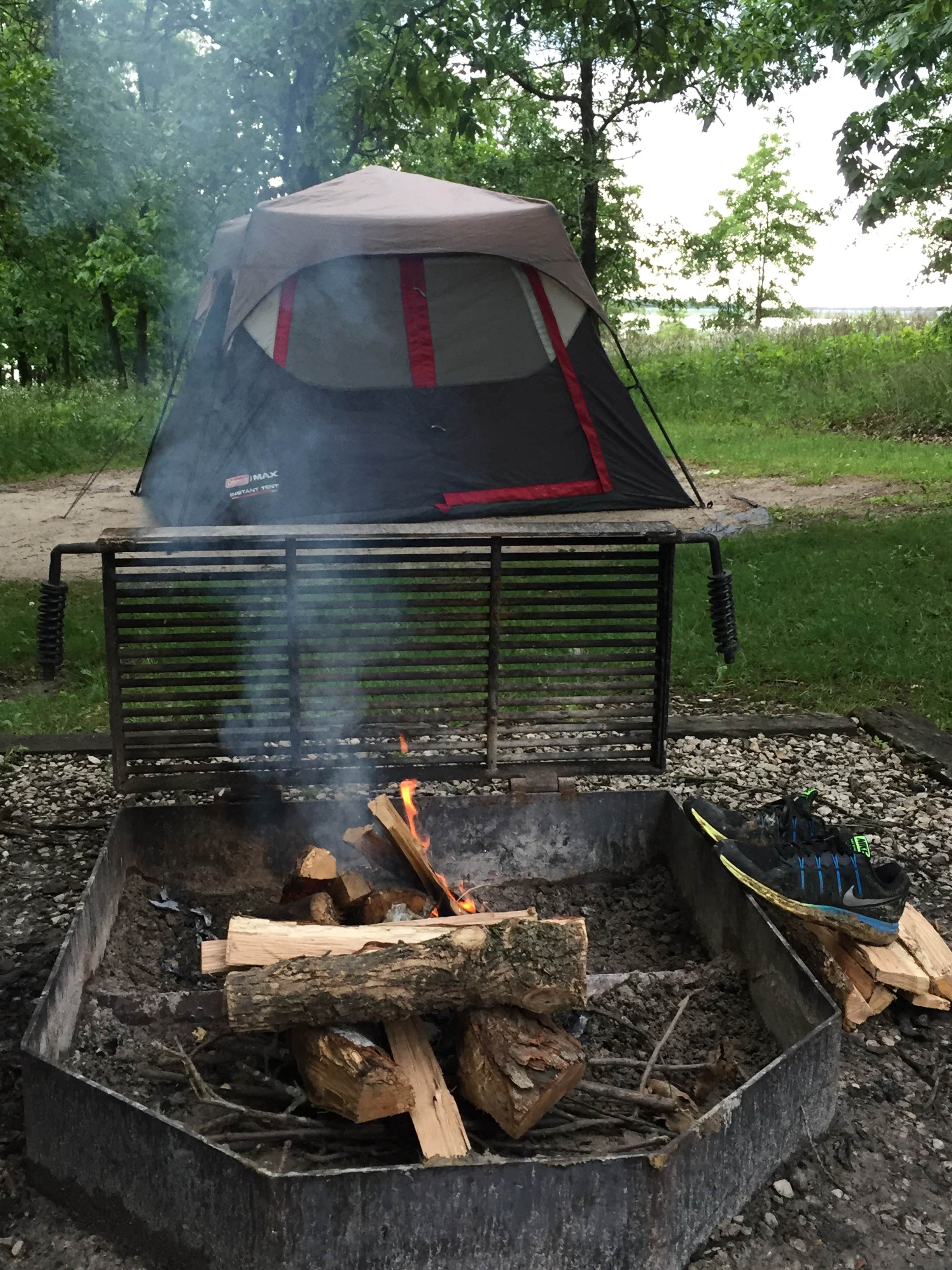 Chad K.'s photo at Long Branch State Park Campground near Macon, MO