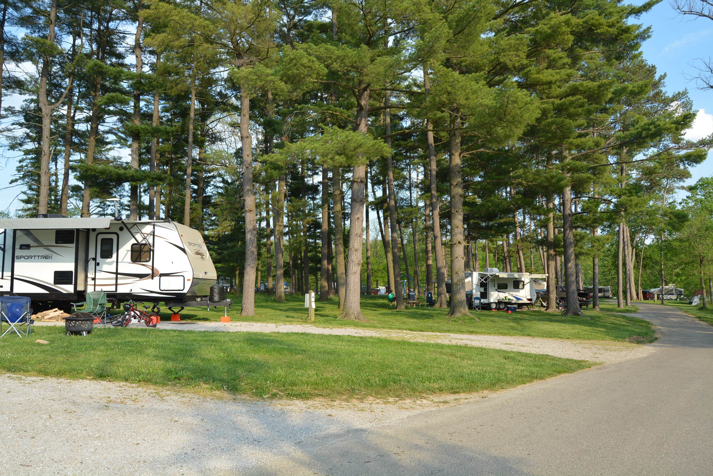 Nancy W.'s photo of rv camping at Winton Woods Campground near Maineville, OH