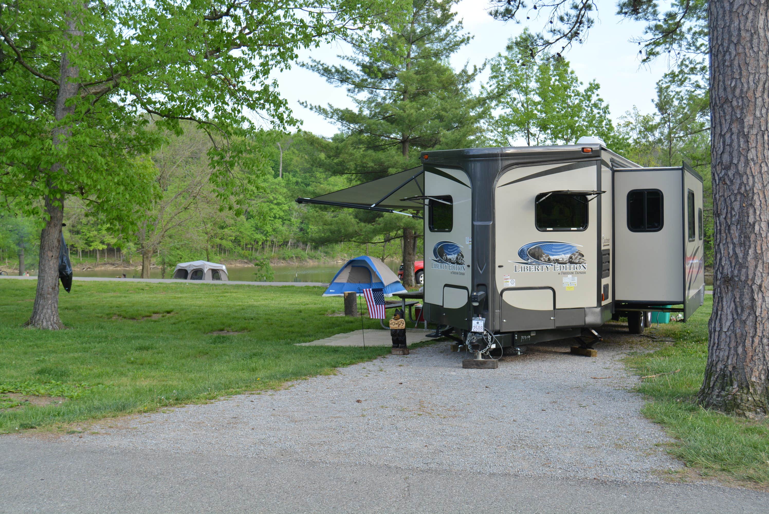 Nancy W.'s photo of rv camping at Winton Woods Campground near Independence, KY