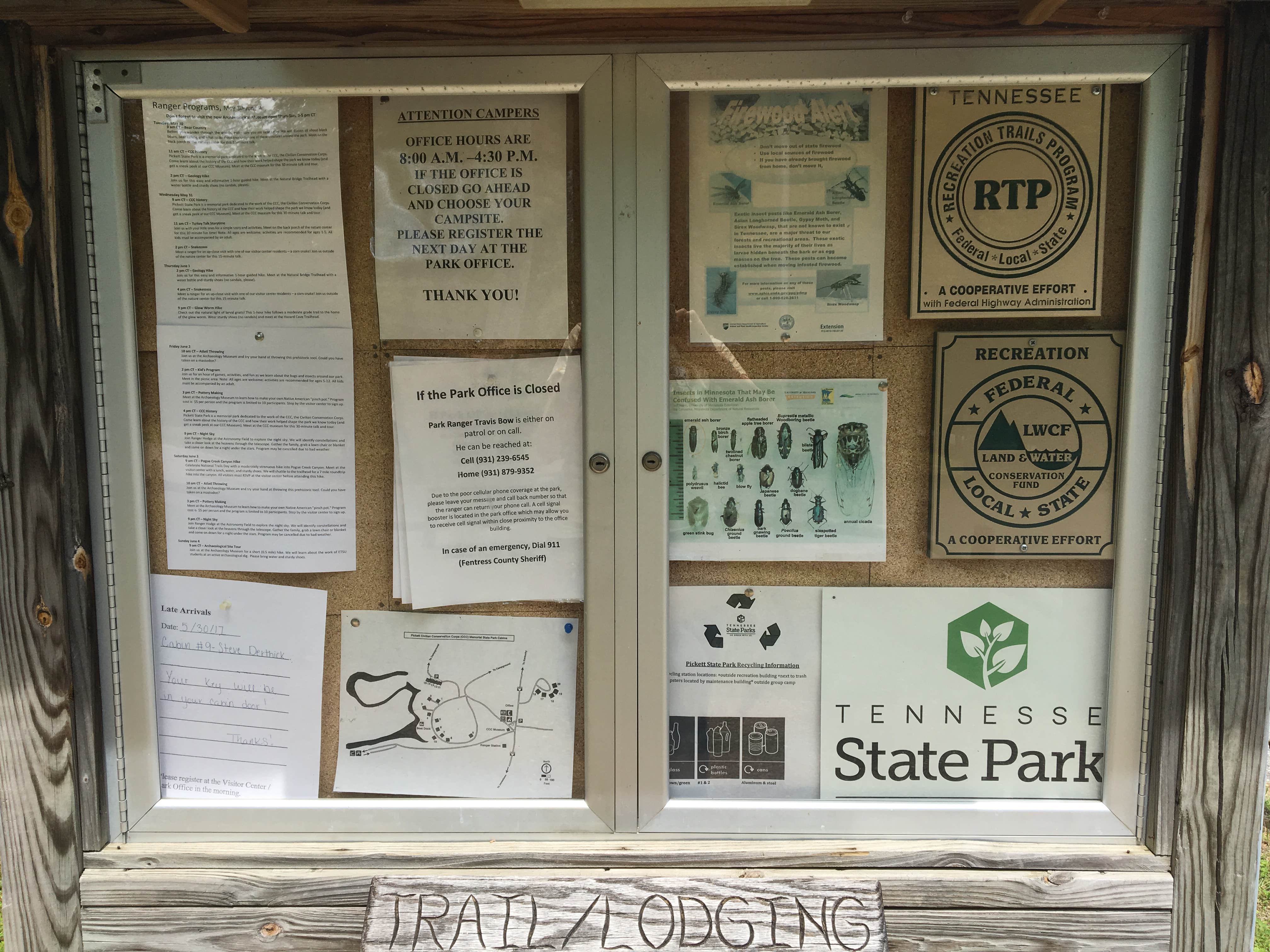 Pickett CCC Memorial State Park Campground