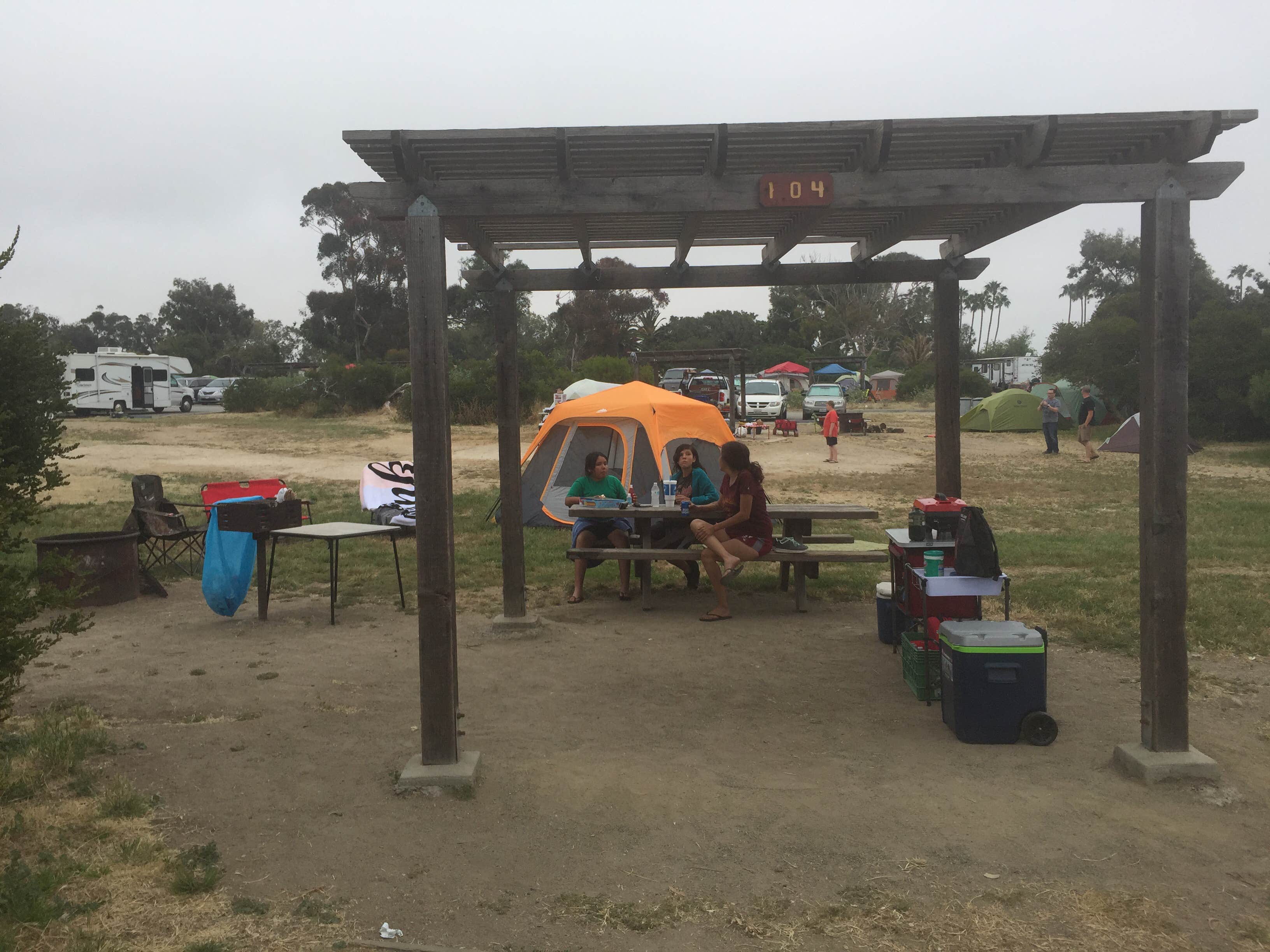 Camper submitted image from San Clemente State Beach Campground - 3