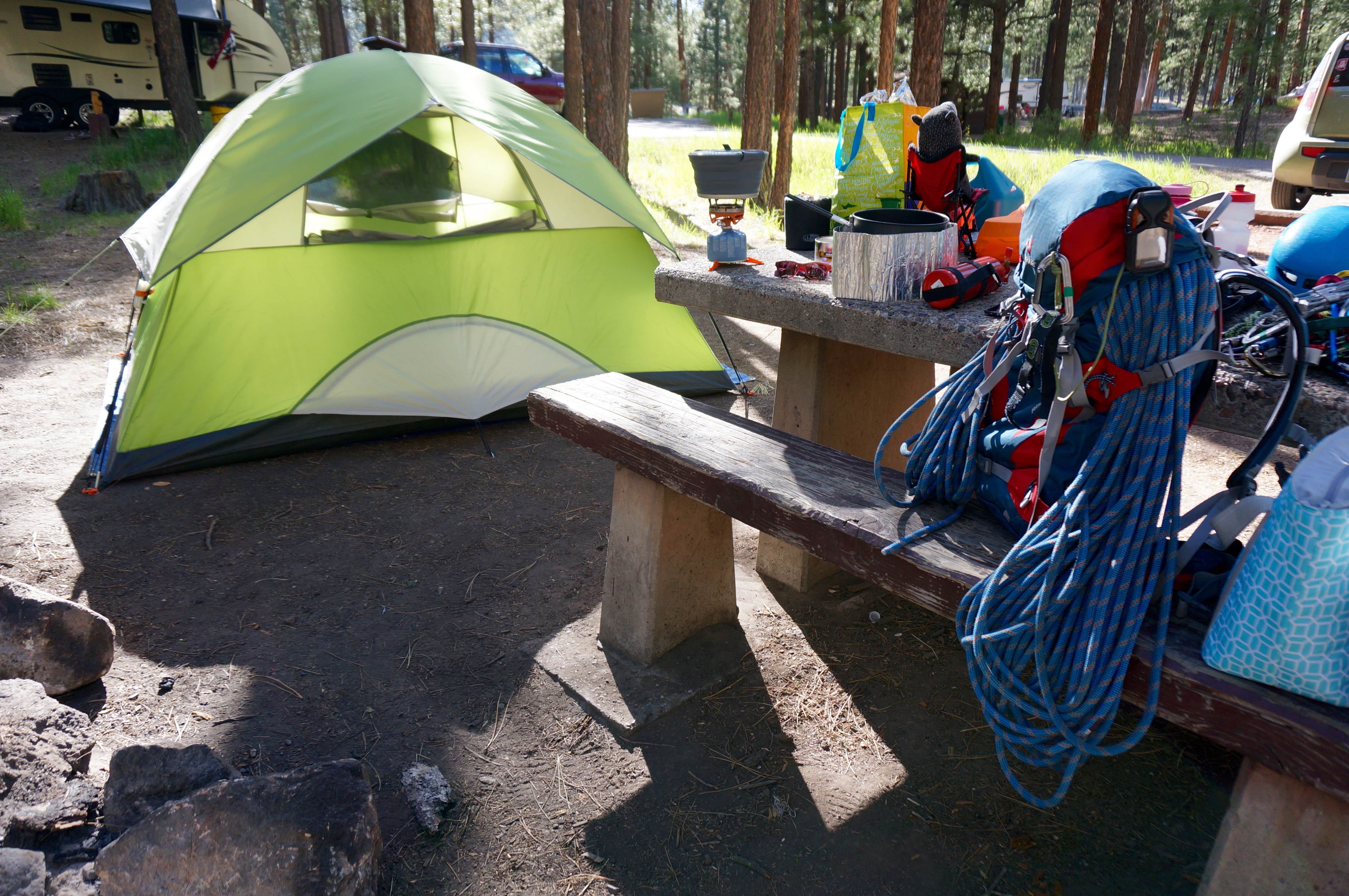 Tyler G.'s photo of rv camping at Redondo Campground near Los Alamos, NM